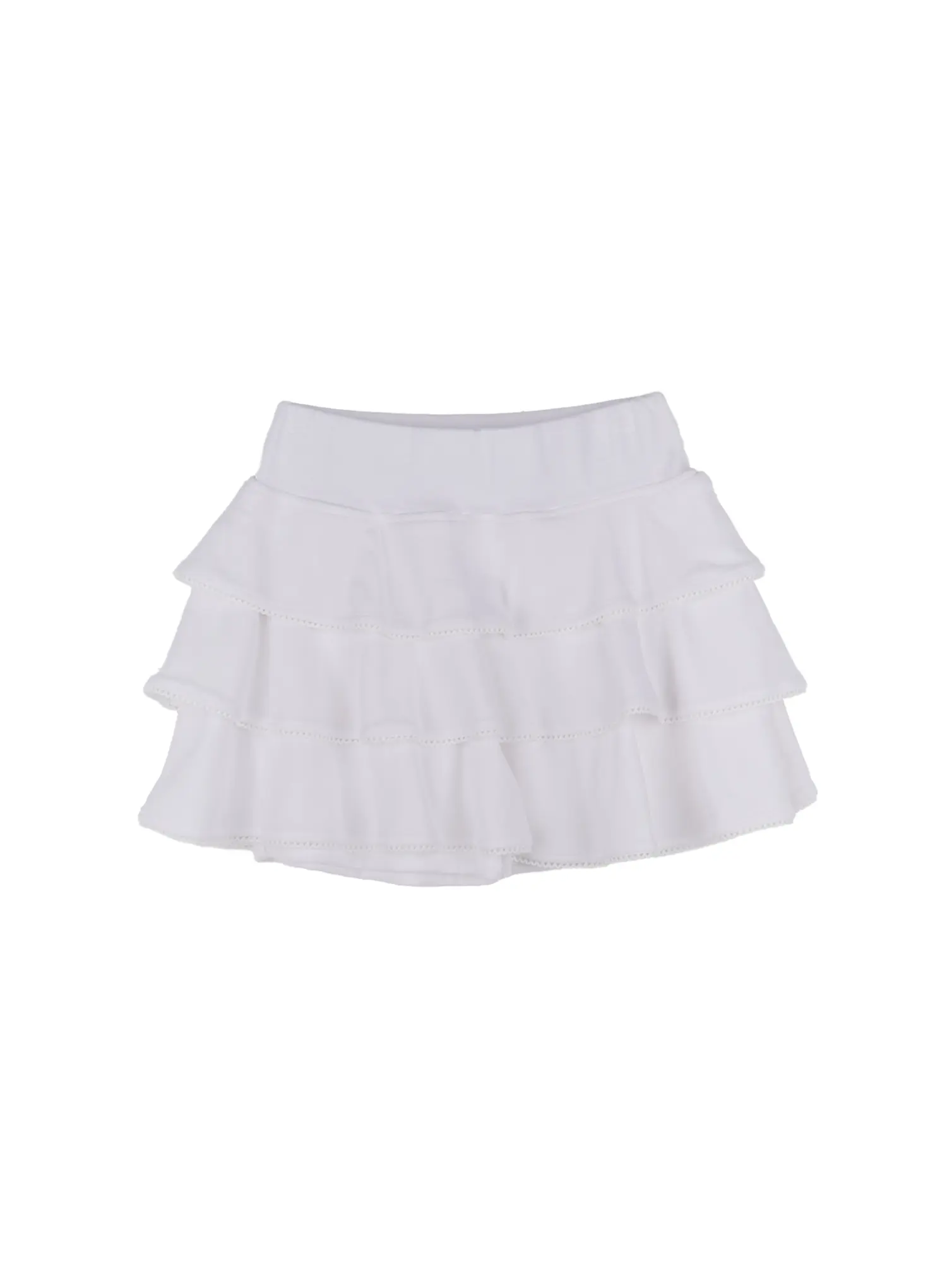 Lace Ruffle Mini Skirt CU518 - Image 10