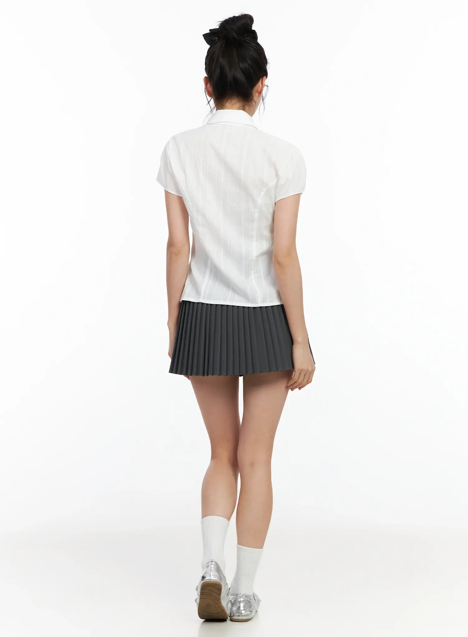 Lace Short Sleeve Blouse IM524 - Image 10