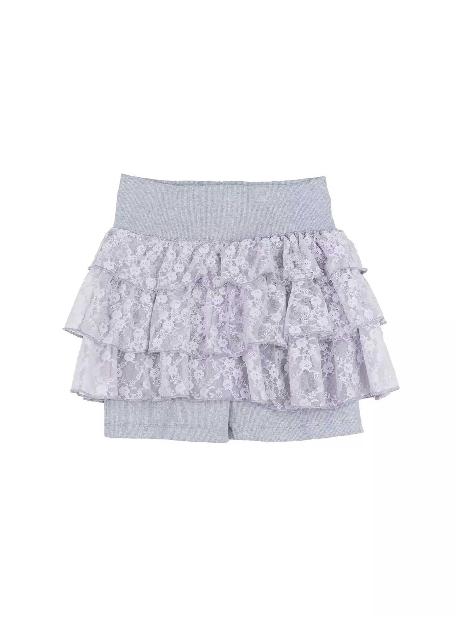 Lace Tiered Ruffle Skirt IL531 - Image 16