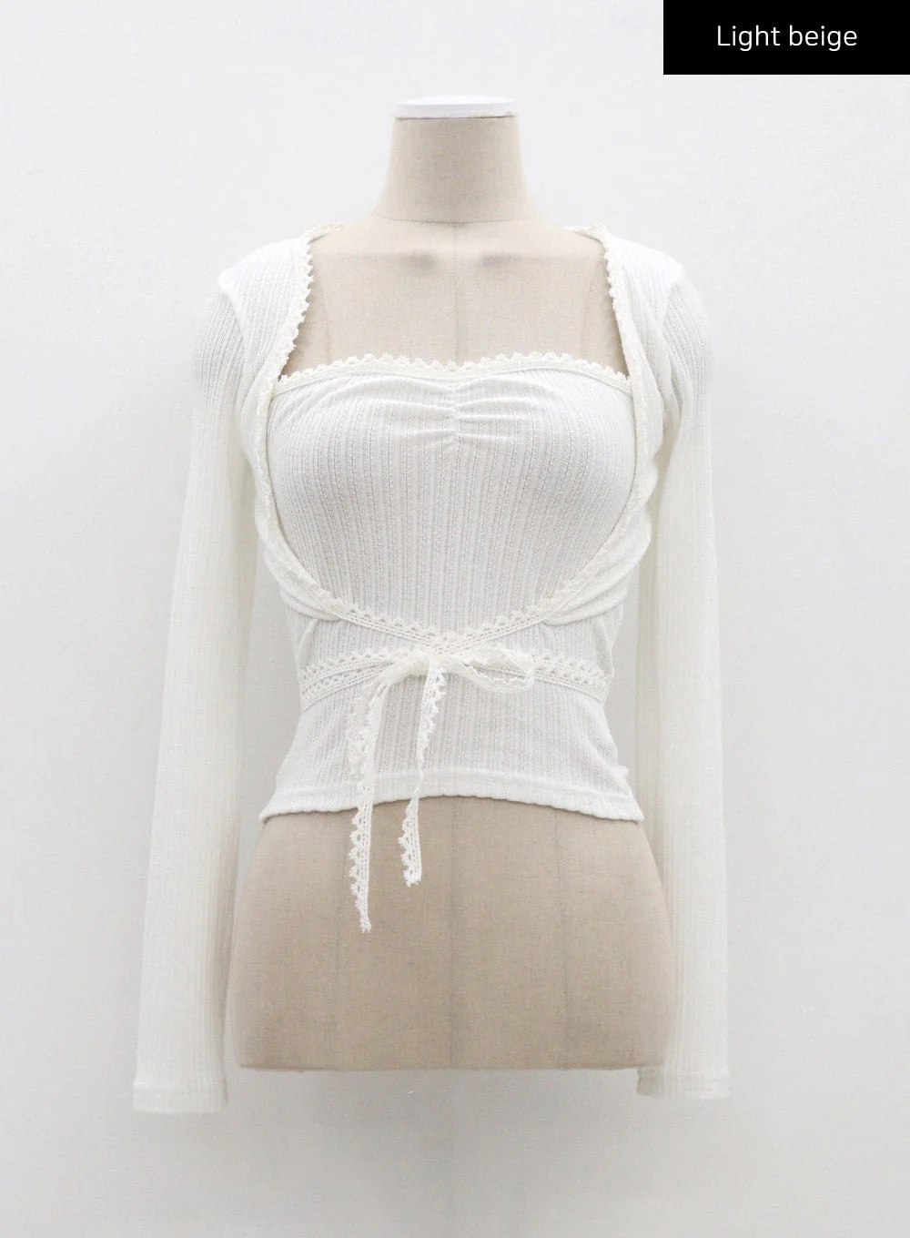 Lace Top And Cardigan Set CM324 - Image 14