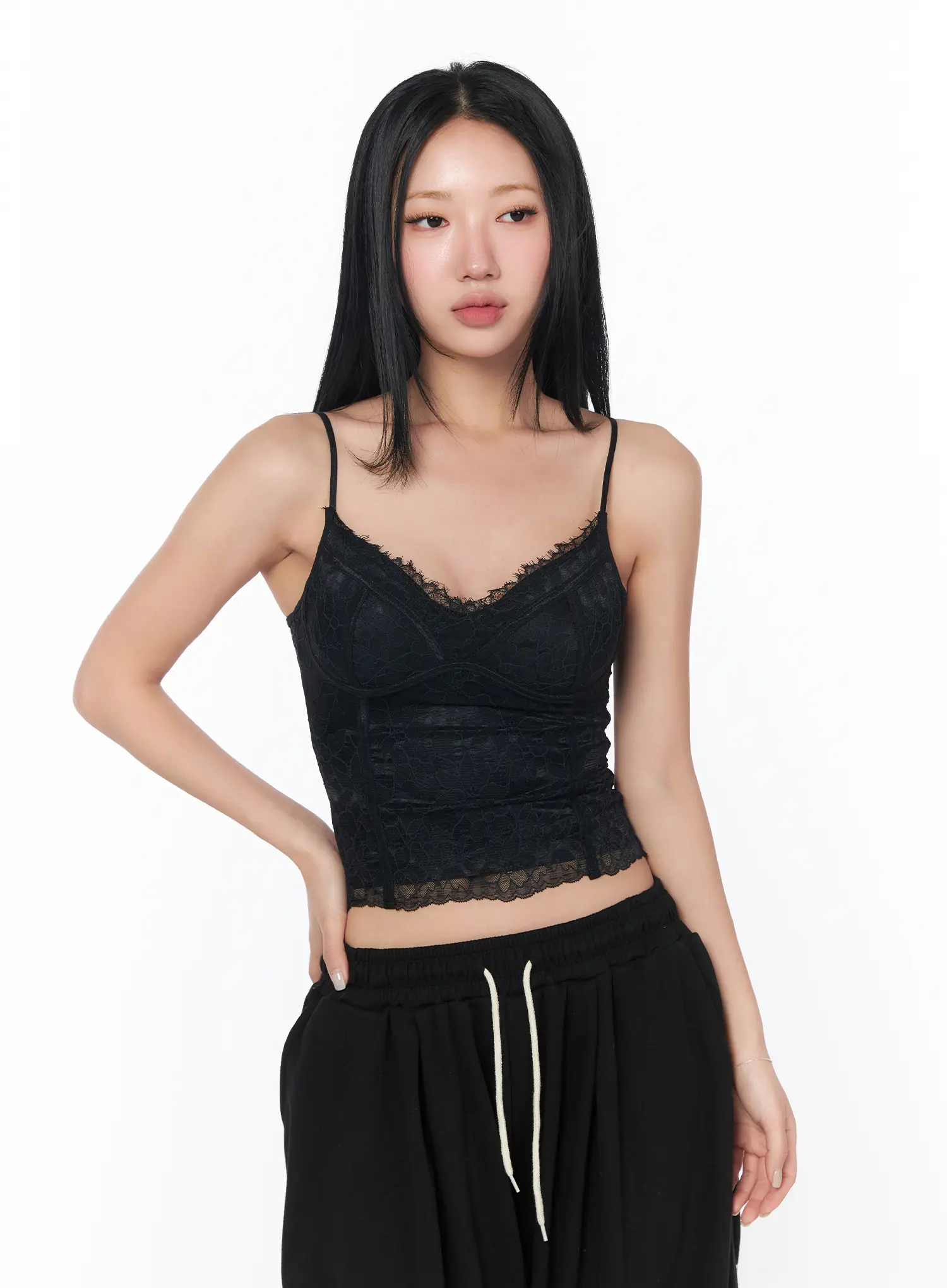 Lace-Trimmed Cami CY512 - Image 2