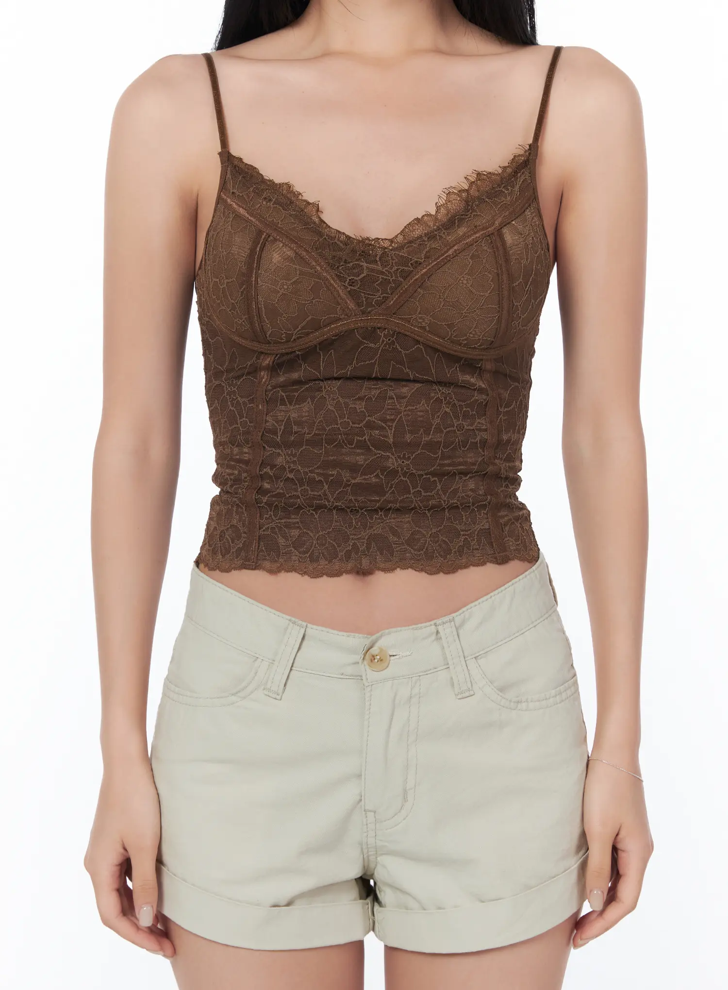 Lace-Trimmed Cami CY512 - Image 8