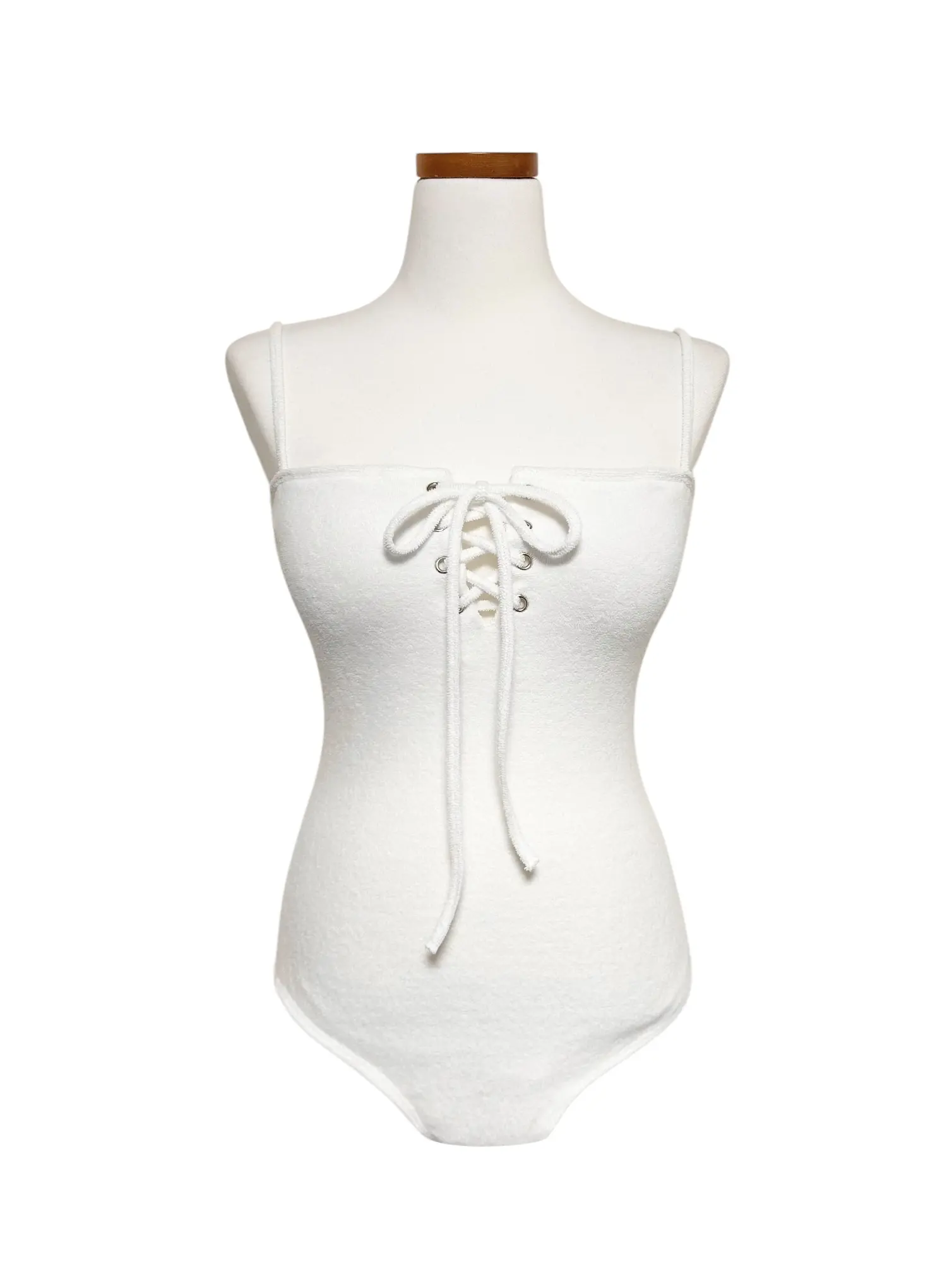 Lace-Up One Piece Swimsuit IY514 - Image 12