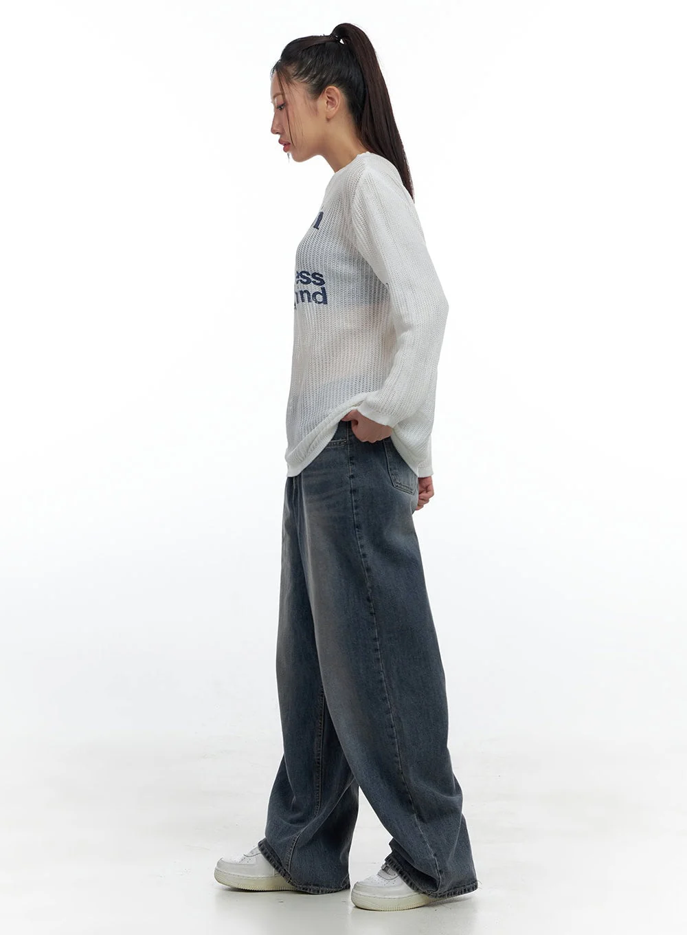 Lana Oversized Wide-Leg Jeans CS425 - Image 3