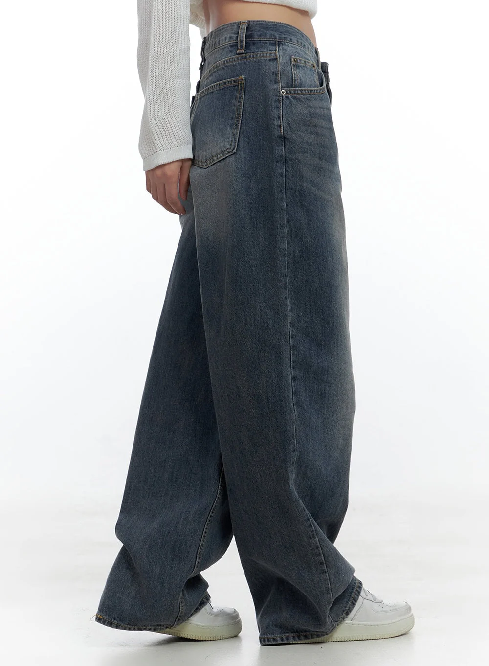 Lana Oversized Wide-Leg Jeans CS425 - Image 4
