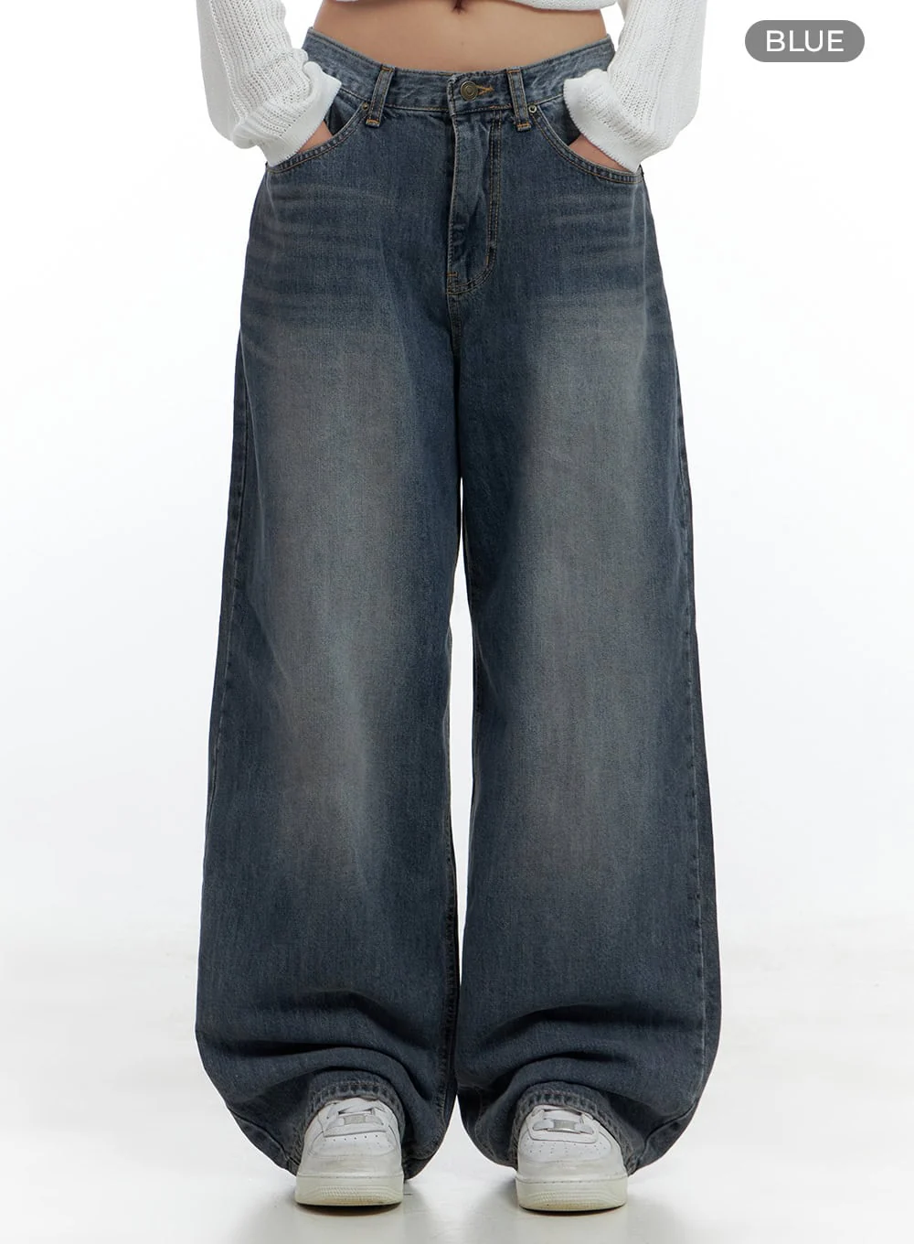 Lana Oversized Wide-Leg Jeans CS425 - Image 6