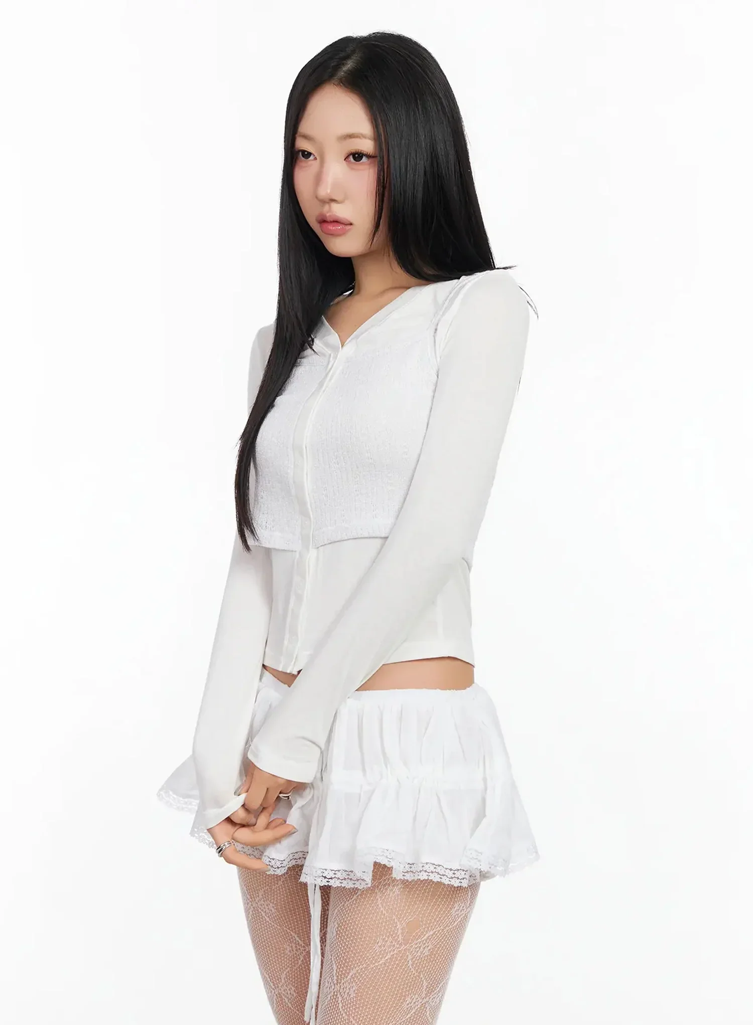 Layered Bustier Top IA507 - Image 8