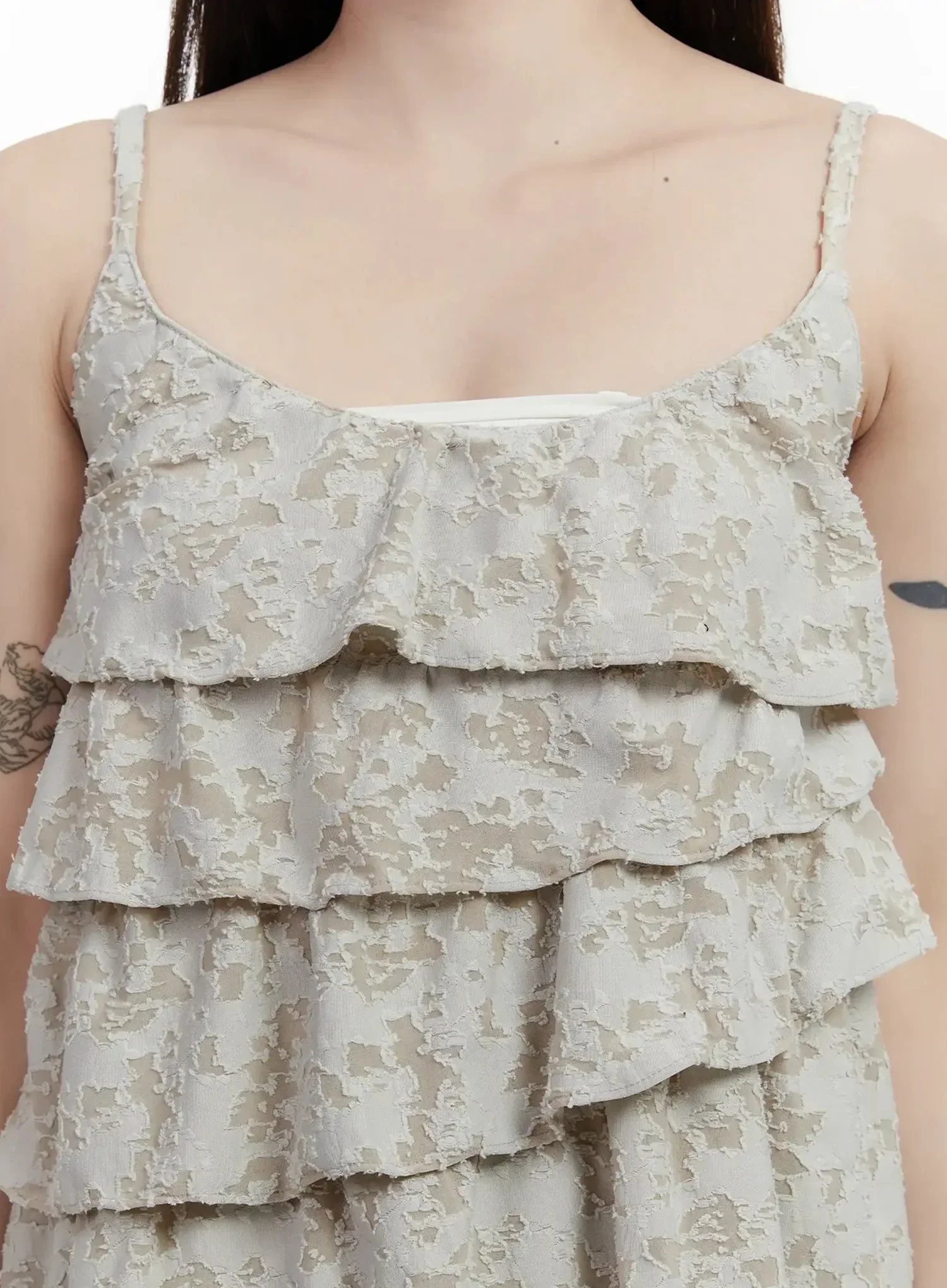 Layered Frill Cami Top IJ516 - Image 4