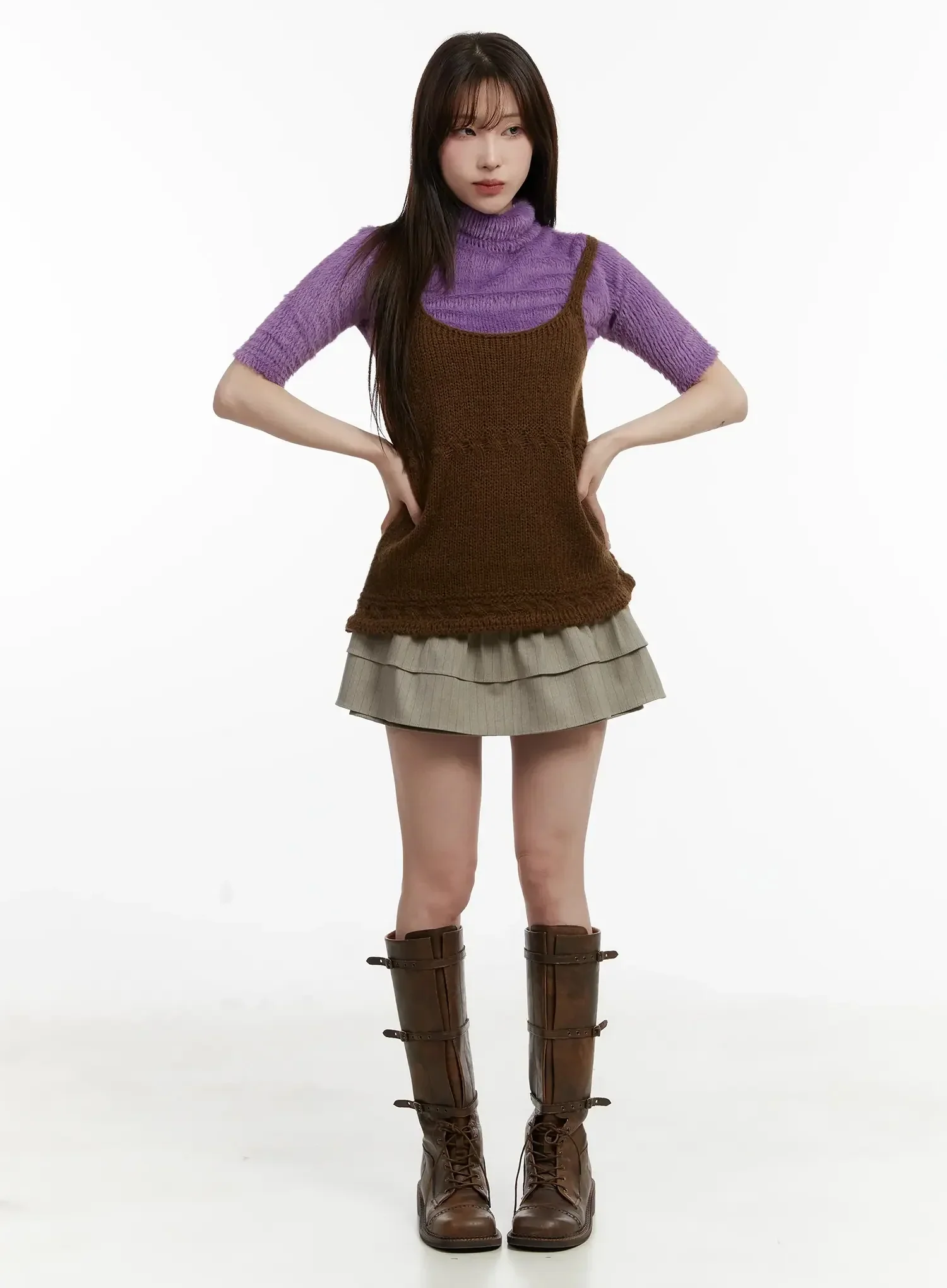 Layered Frill Skort IJ521 - Image 6