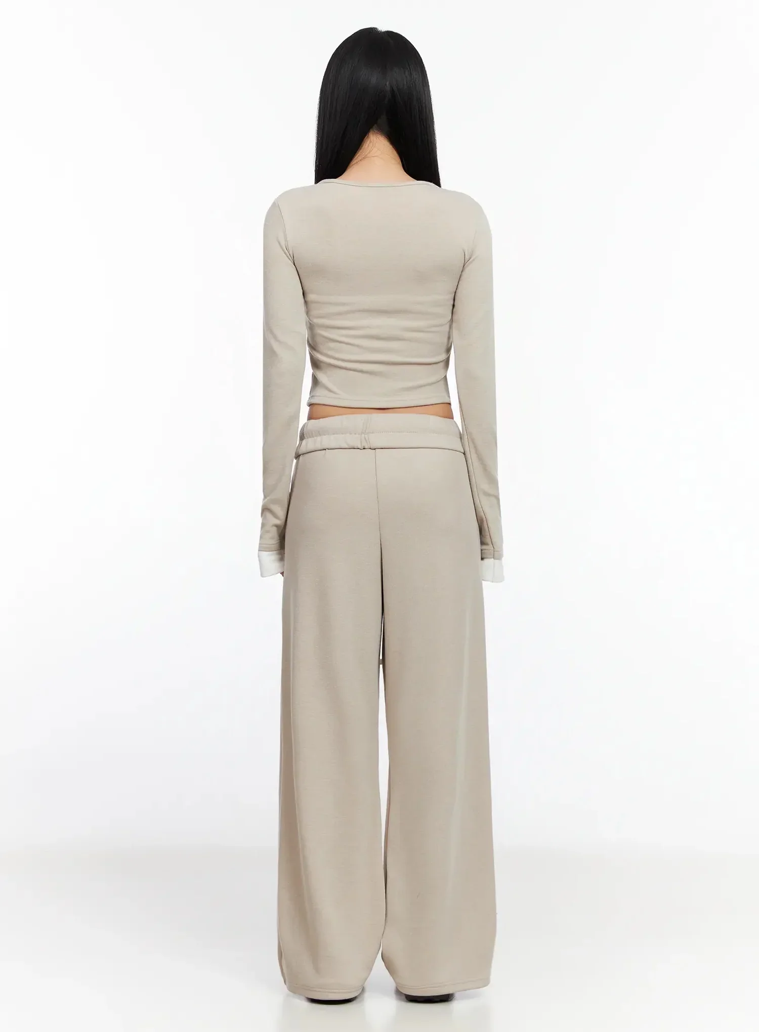 Layered Halter Cardigan Top IA507 - Image 13