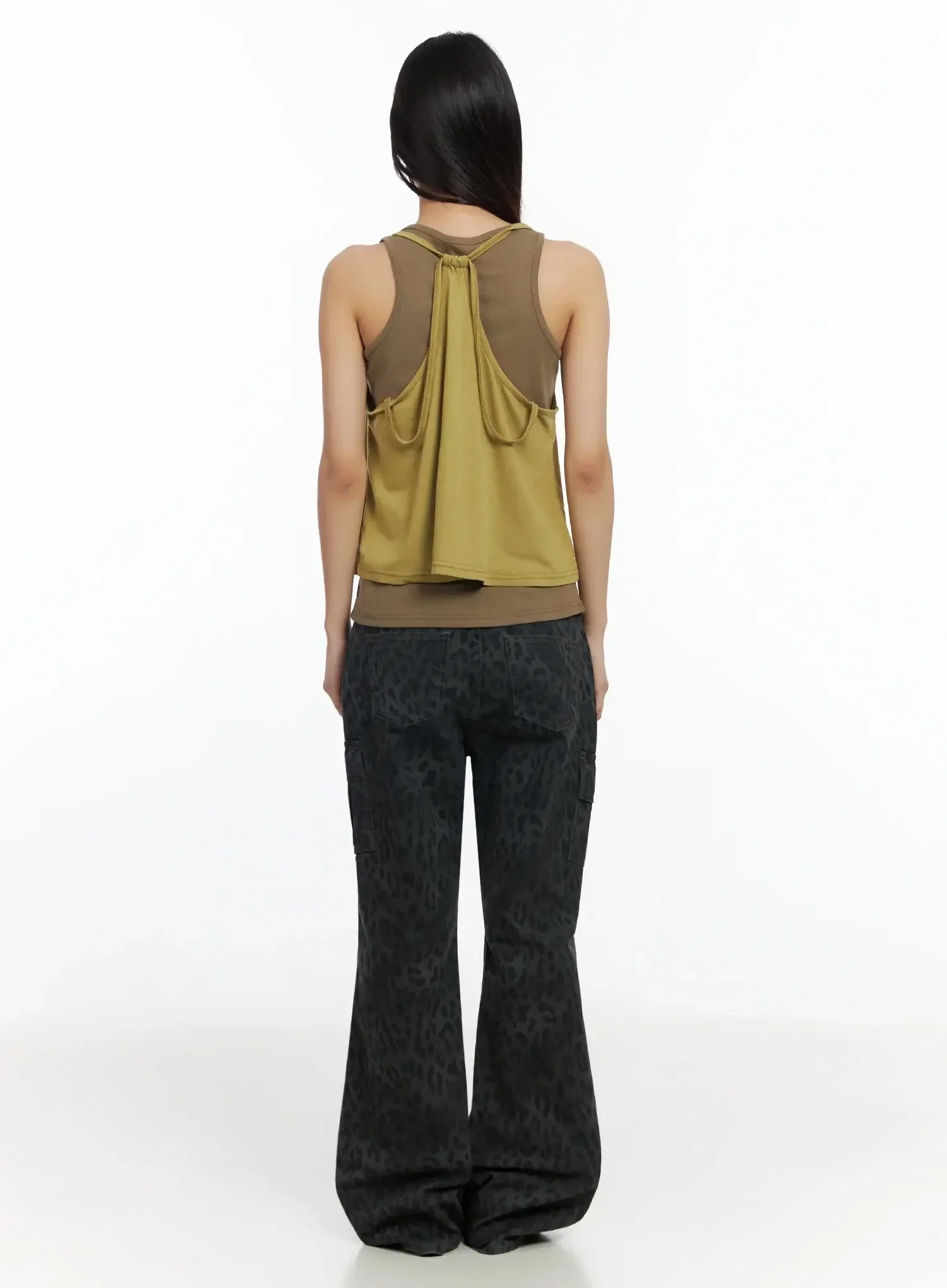 Layered Halter Tank Top IA508 - Image 13