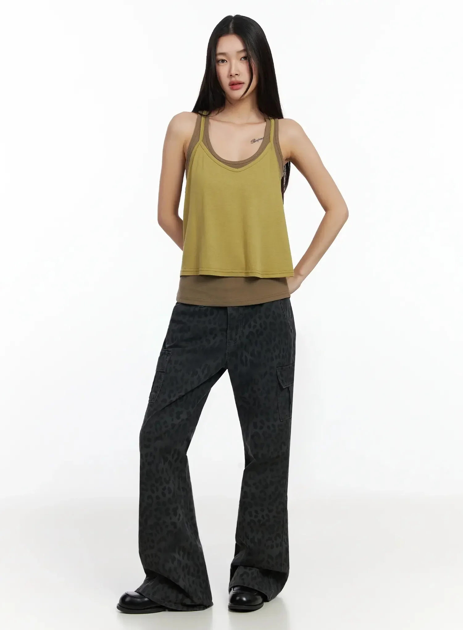 Layered Halter Tank Top IA508 - Image 5