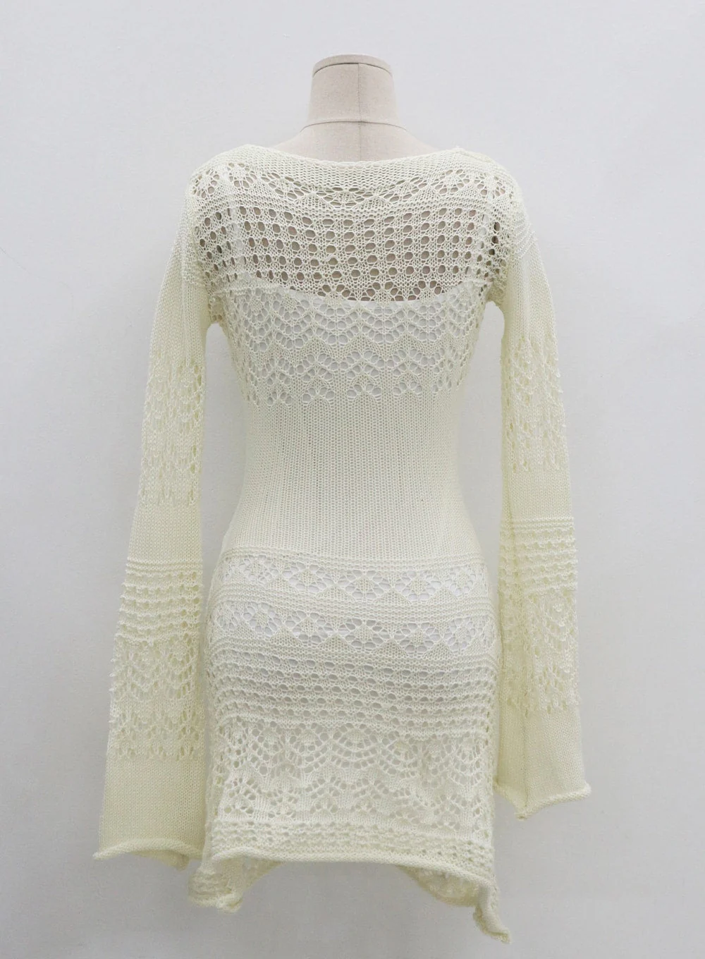 Layered Knit Mini Dress And Thin Straps Mini Dress Set CO19 - Image 11