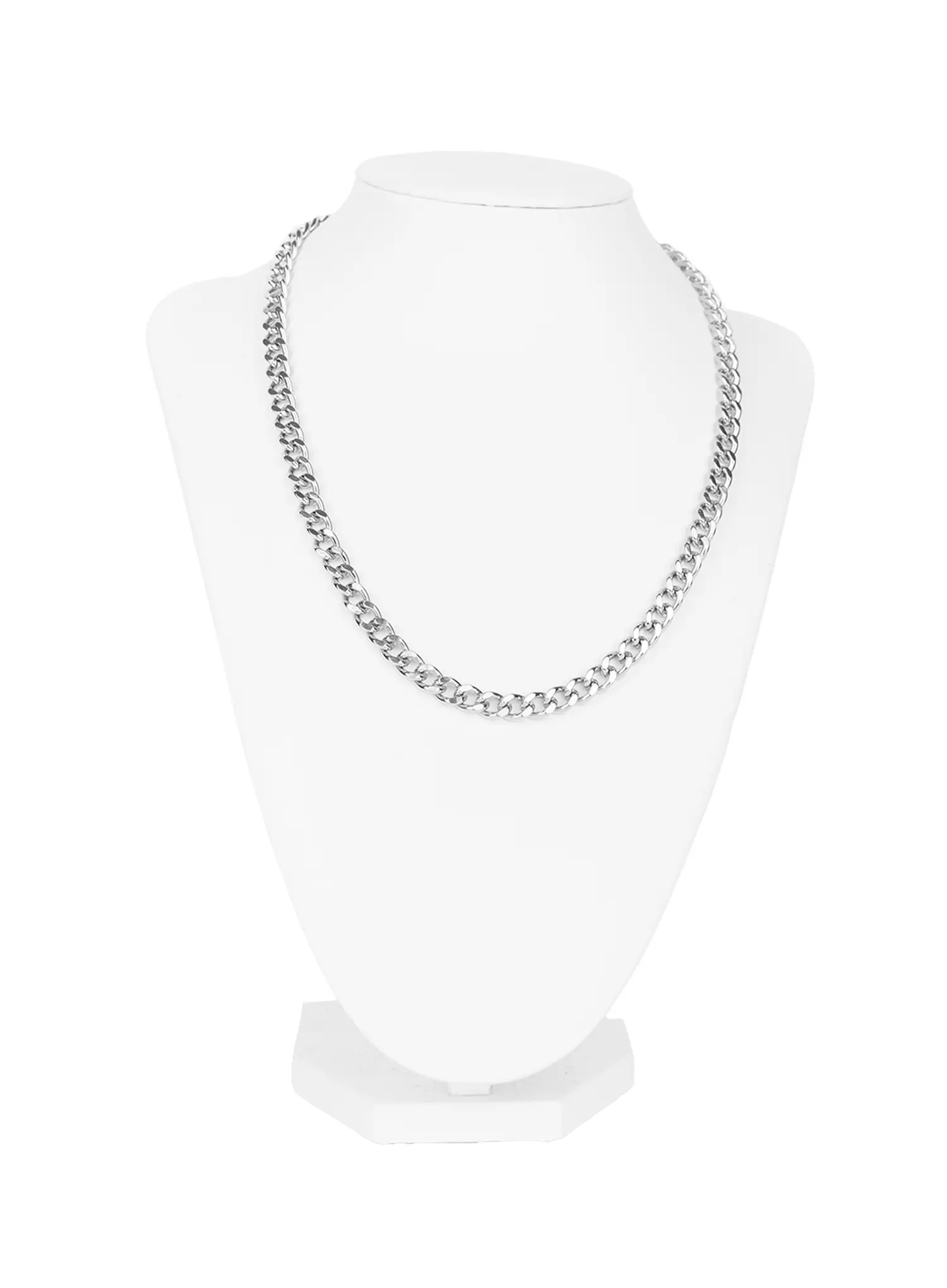 Layered Rose Heart Cross Pendant Necklace CG526 - Image 5