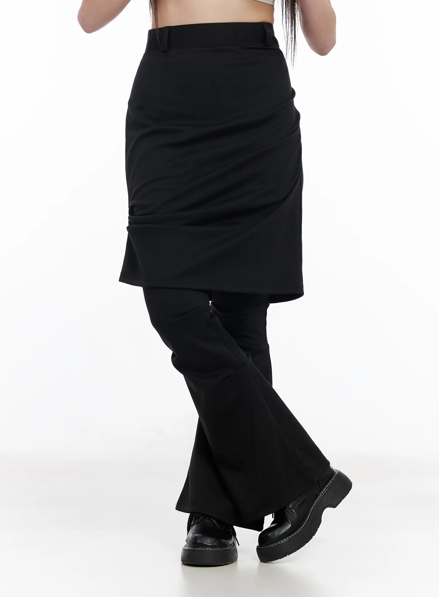 Layered Skirt Pants CM512 - Image 16