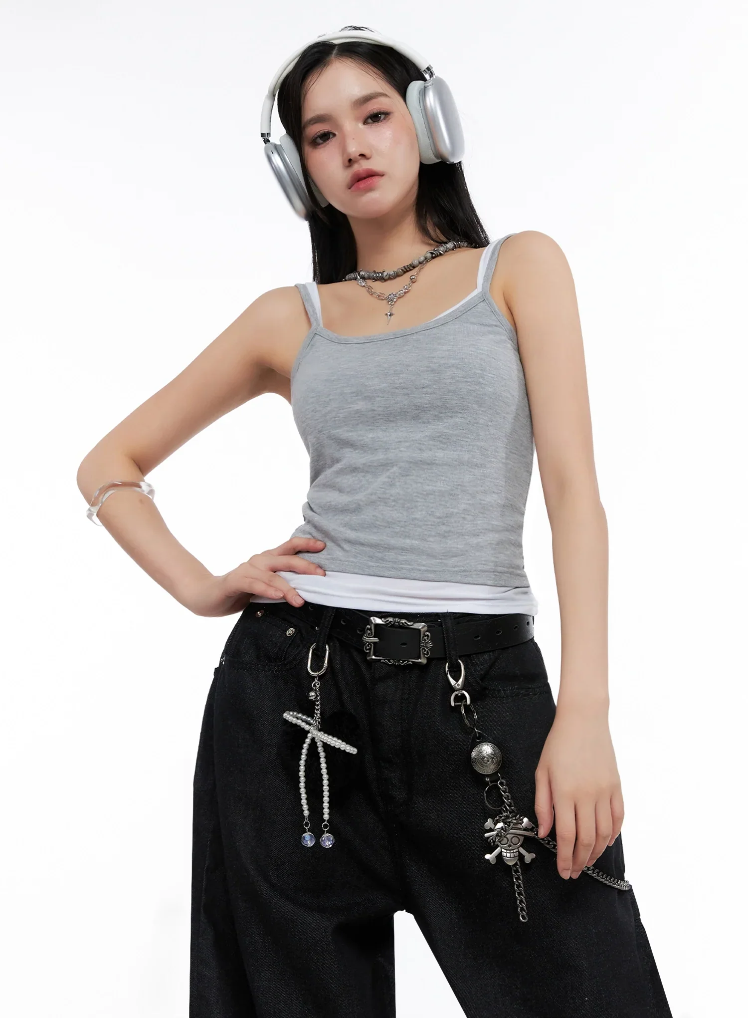 Layered Tank Top IS525