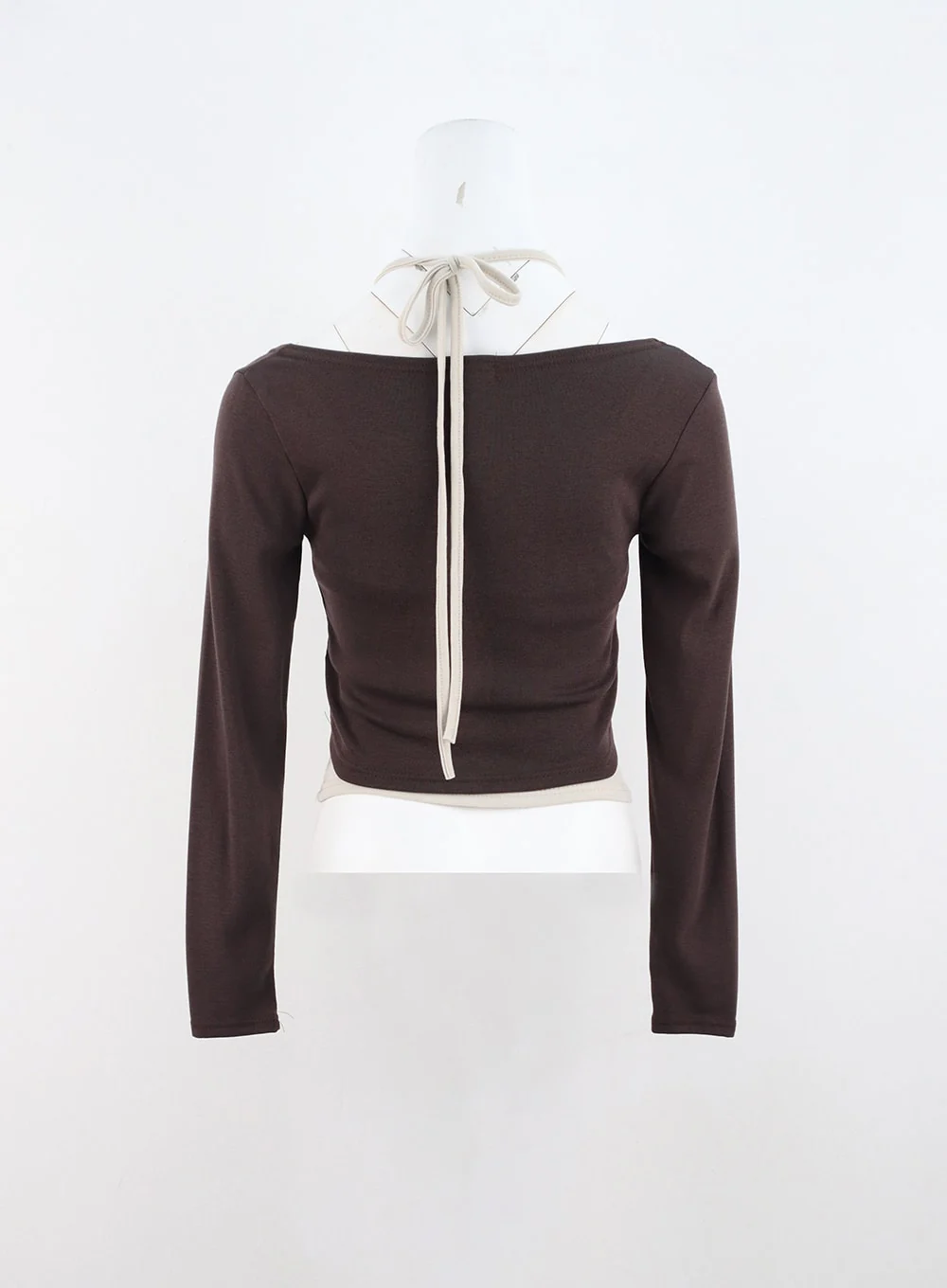 Layered U-Neck Tee IN314 - Image 10
