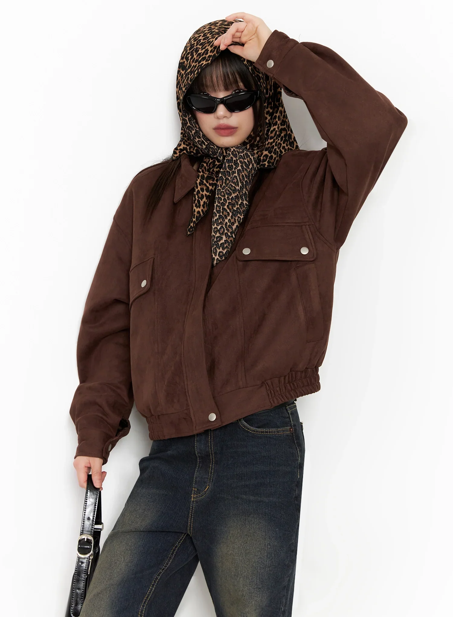 Leopard Print Scarf IN503 - Image 2