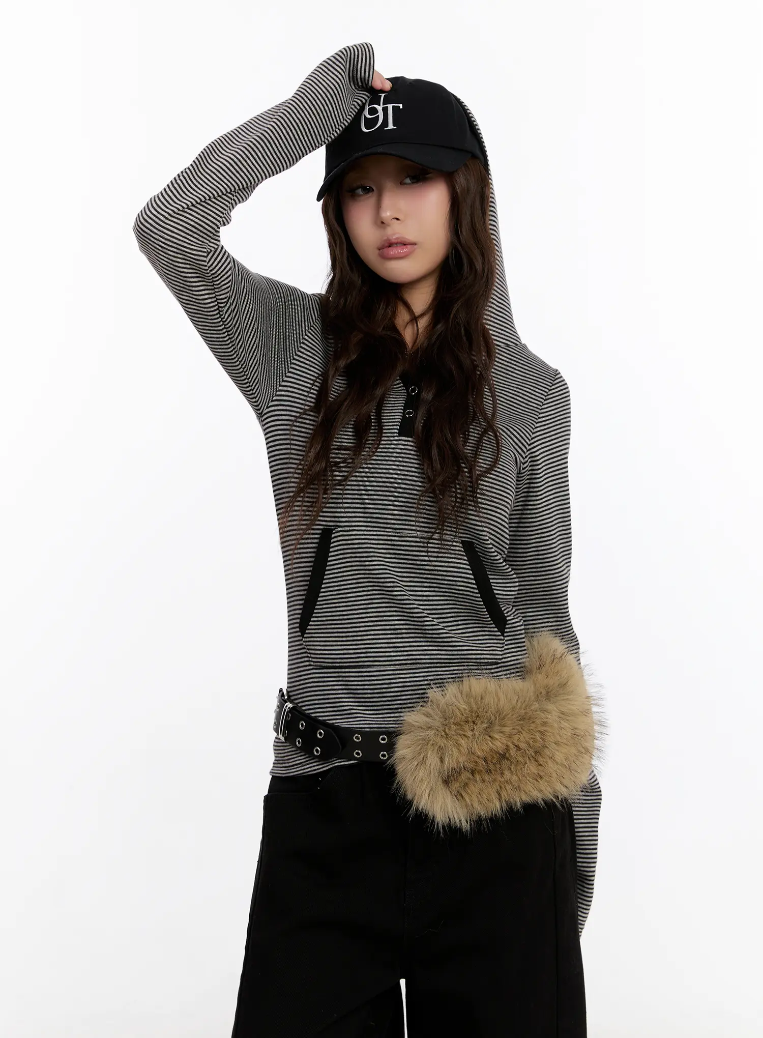 Lettering Baseball Cap CN527 - Image 2