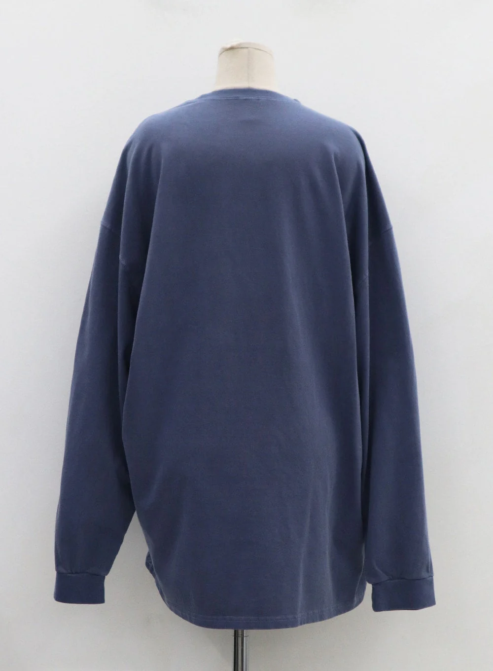 Lettering Print Oversize Long Sleeve T-Shirt Unisex CN21 - Image 17