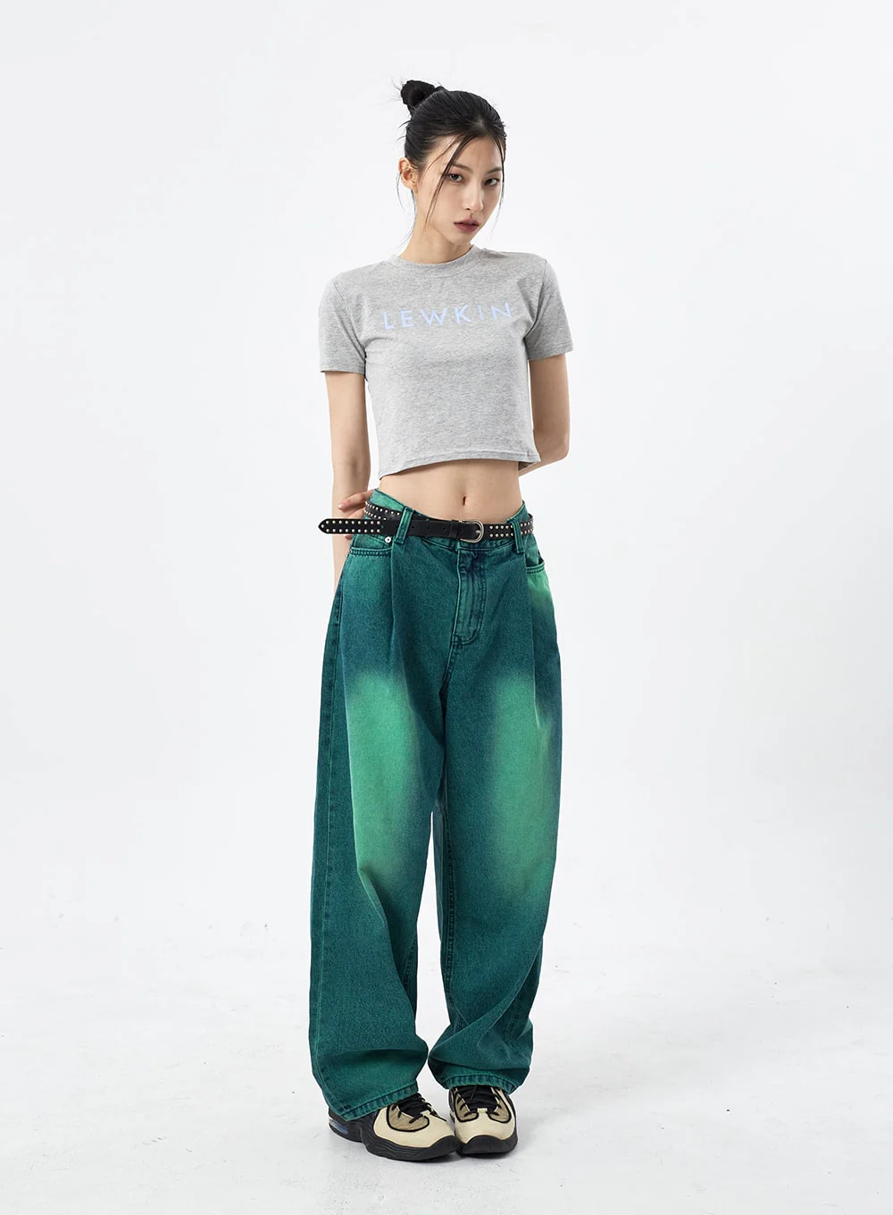 Lewkin Cropped Tee CM307 - Image 11