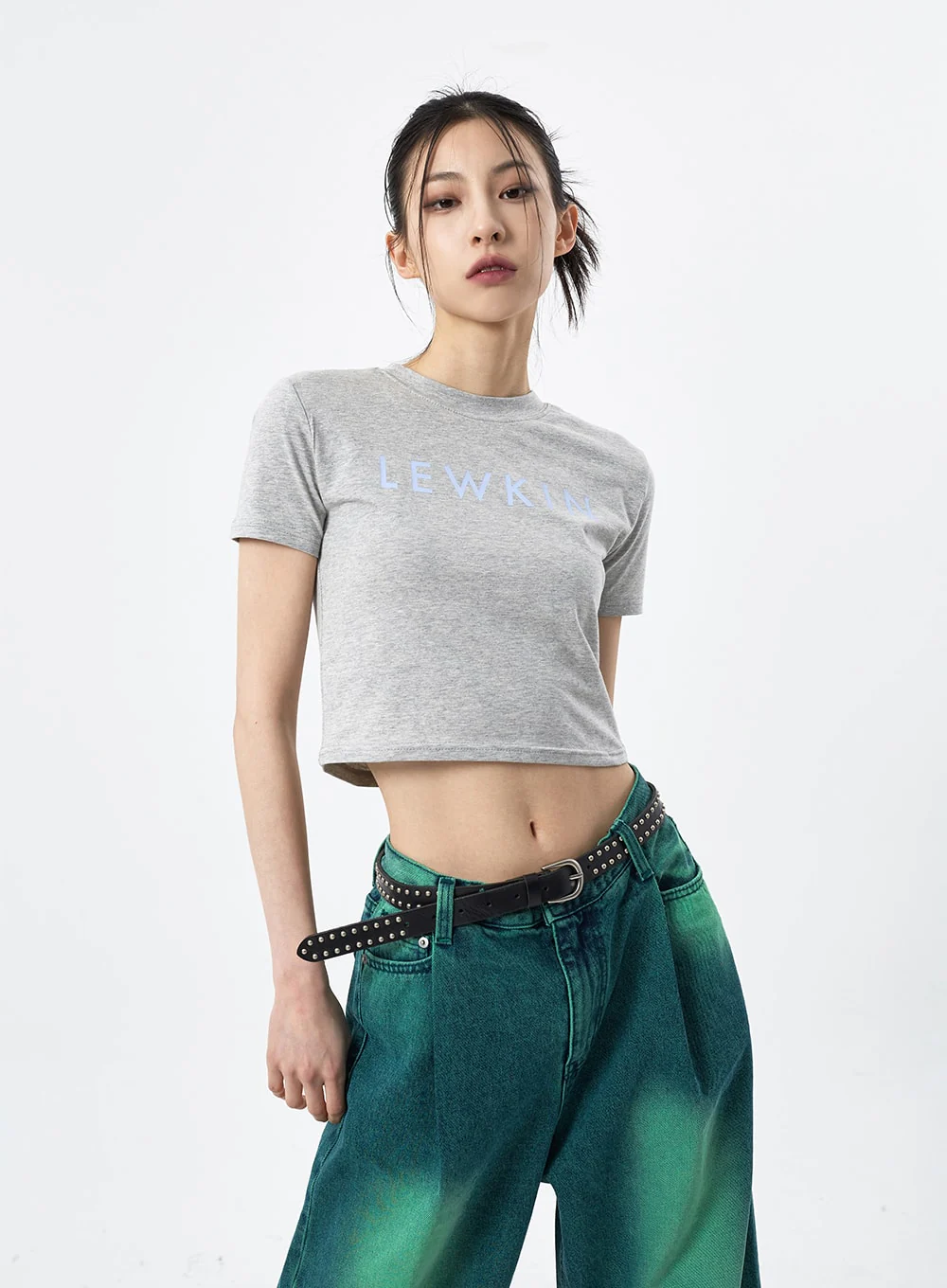 Lewkin Cropped Tee CM307 - Image 17