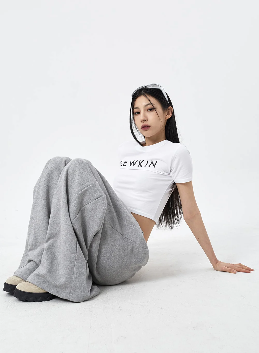 Lewkin Cropped Tee CM307 - Image 6