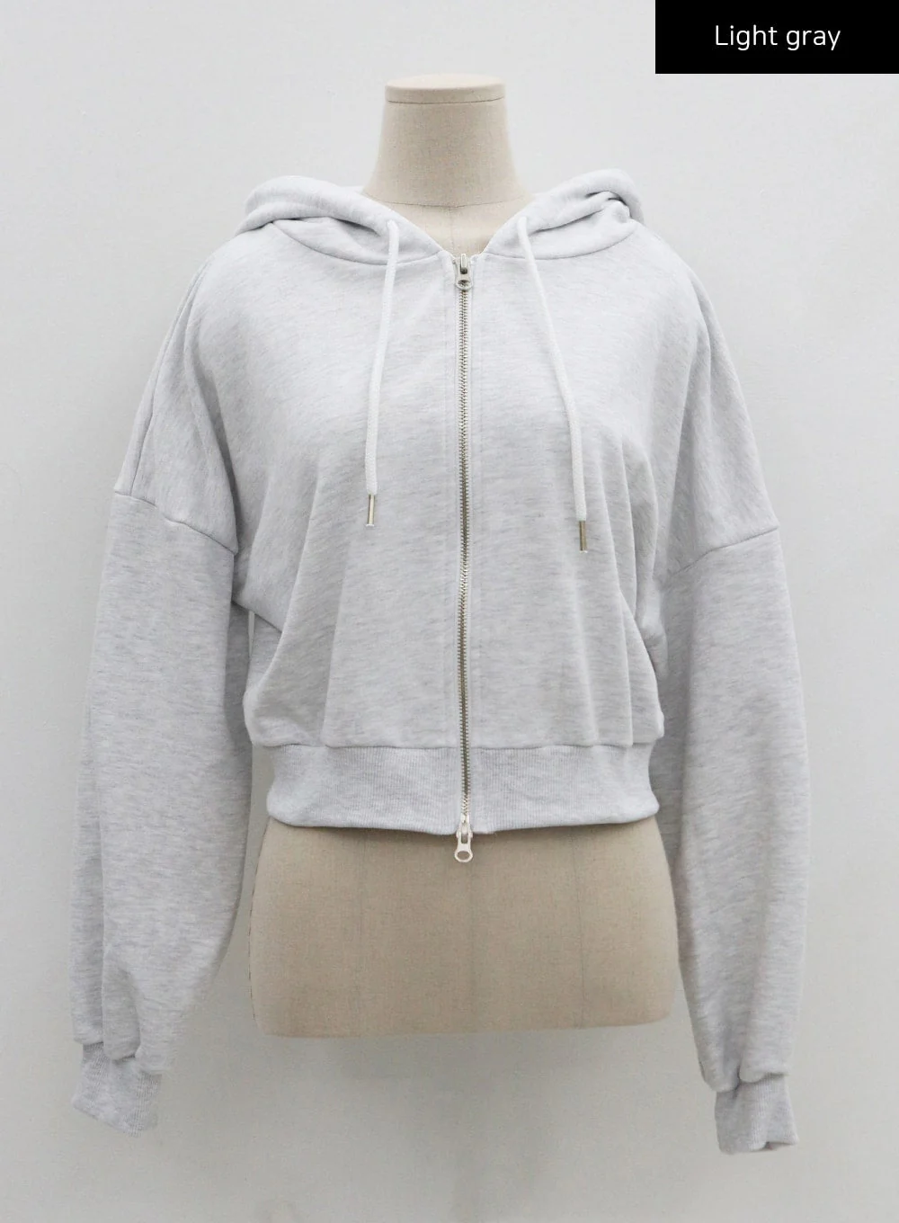 Lewkin Soft Basic Two Way Hoodie Zip Up C1210 - Image 36