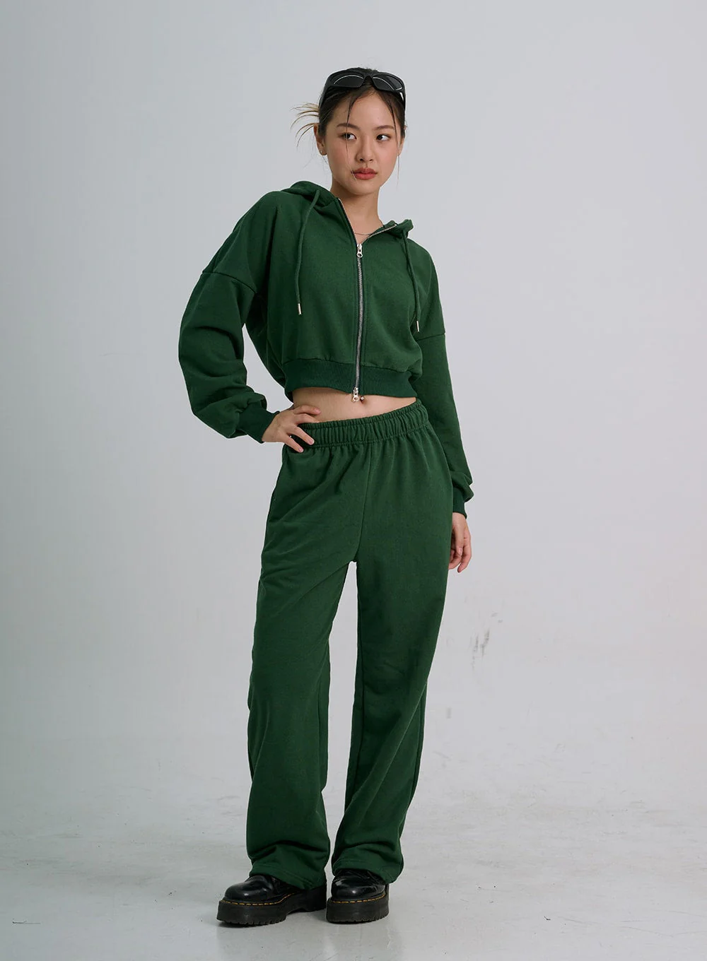 Lewkin Soft Basic Wide Training Pants C1210 - Image 10
