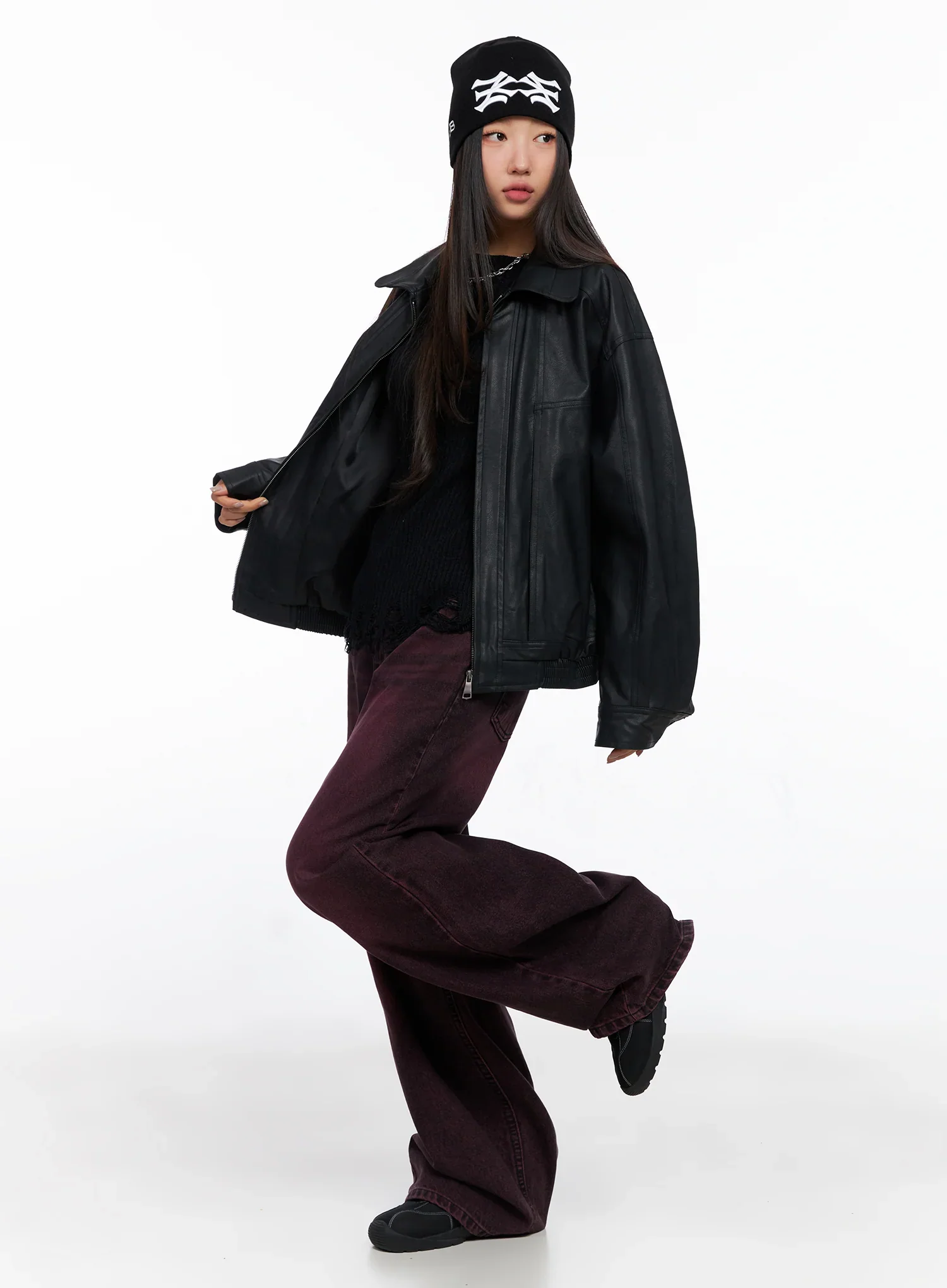 Logan Wide Leg Jeans CO514 - Image 5