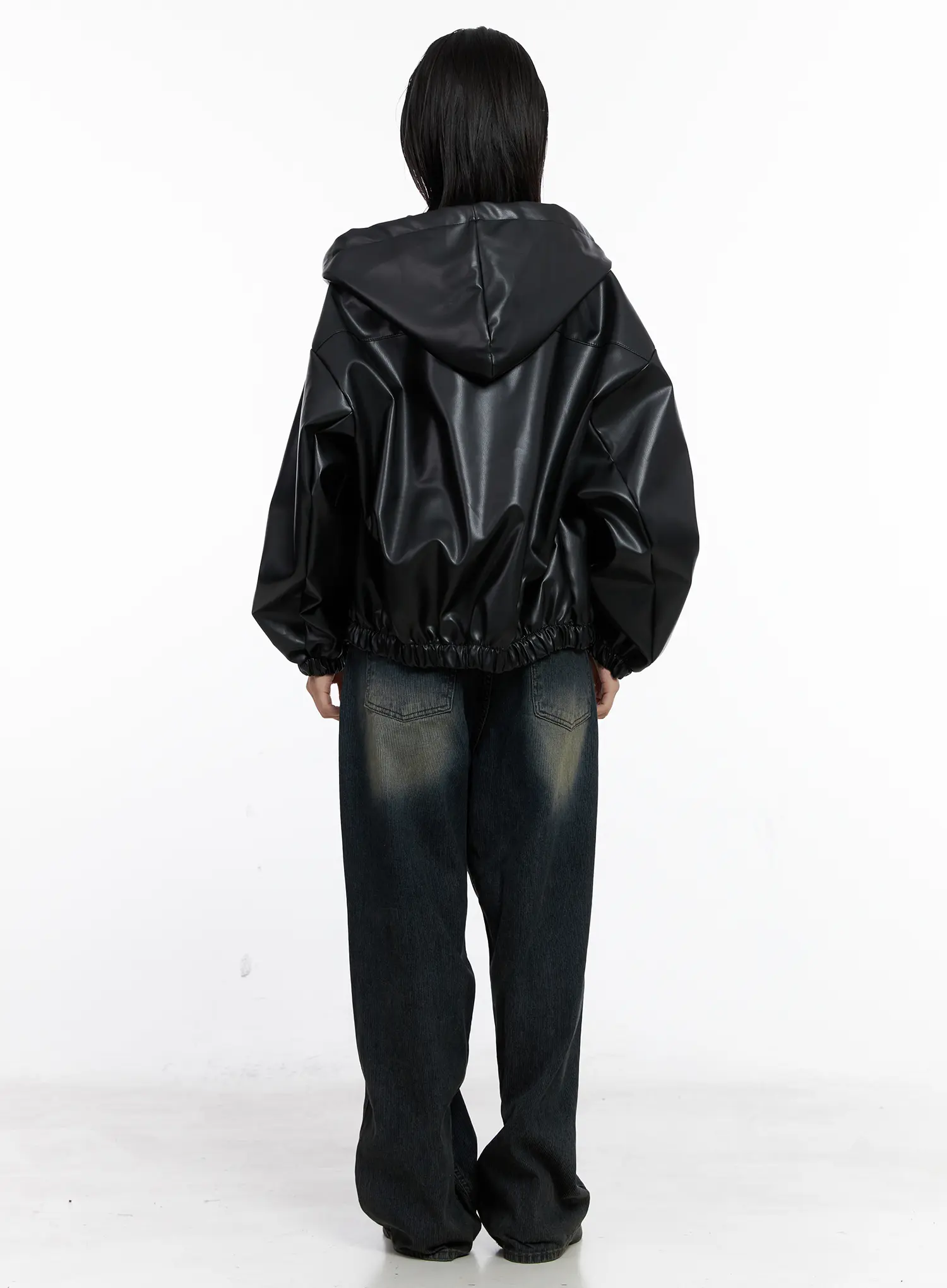 London Faded Baggy Jeans CS510 - Image 7
