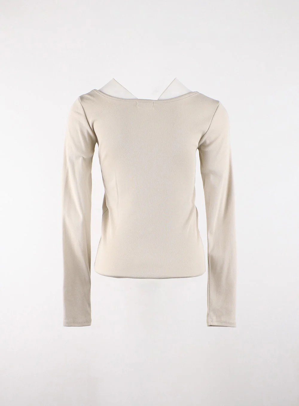 Long Sleeve U-Neck Top OD327 - Image 8