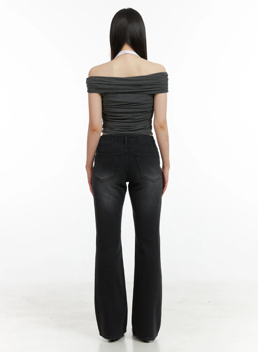 Loose Fit Bootcut Jeans CL422 - Image 4