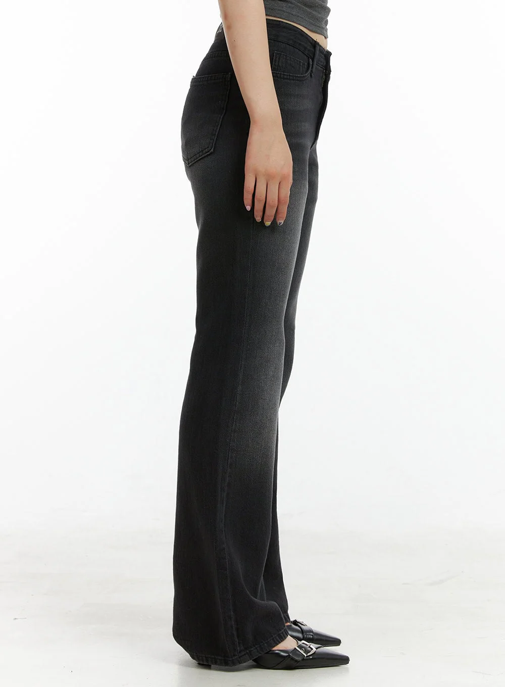 Loose Fit Bootcut Jeans CL422 - Image 5