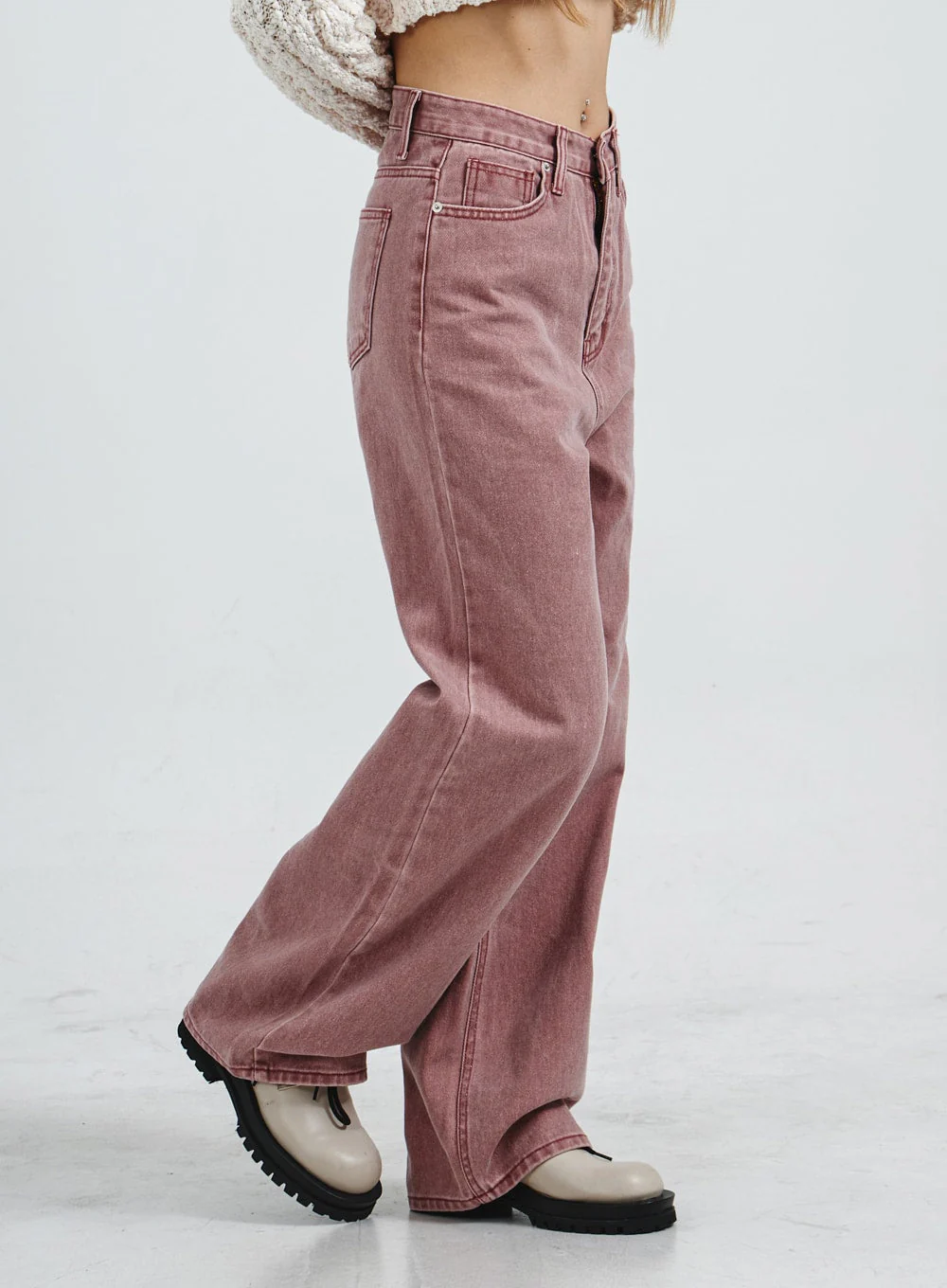 Loose Straight Wide Leg Pants CS30 - Image 9