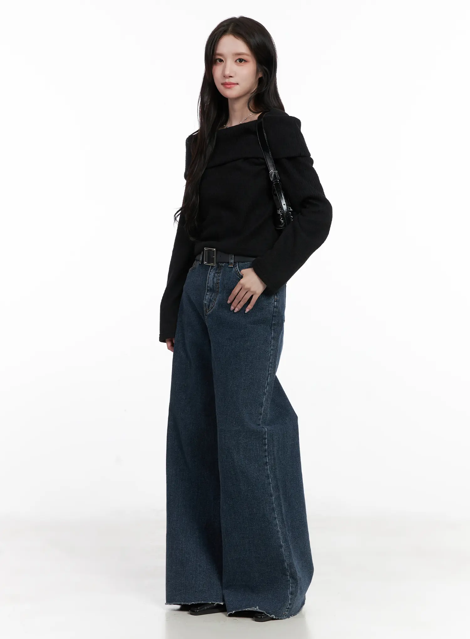 Louisa Ultra Wide Flared Jeans CN527 - Image 7