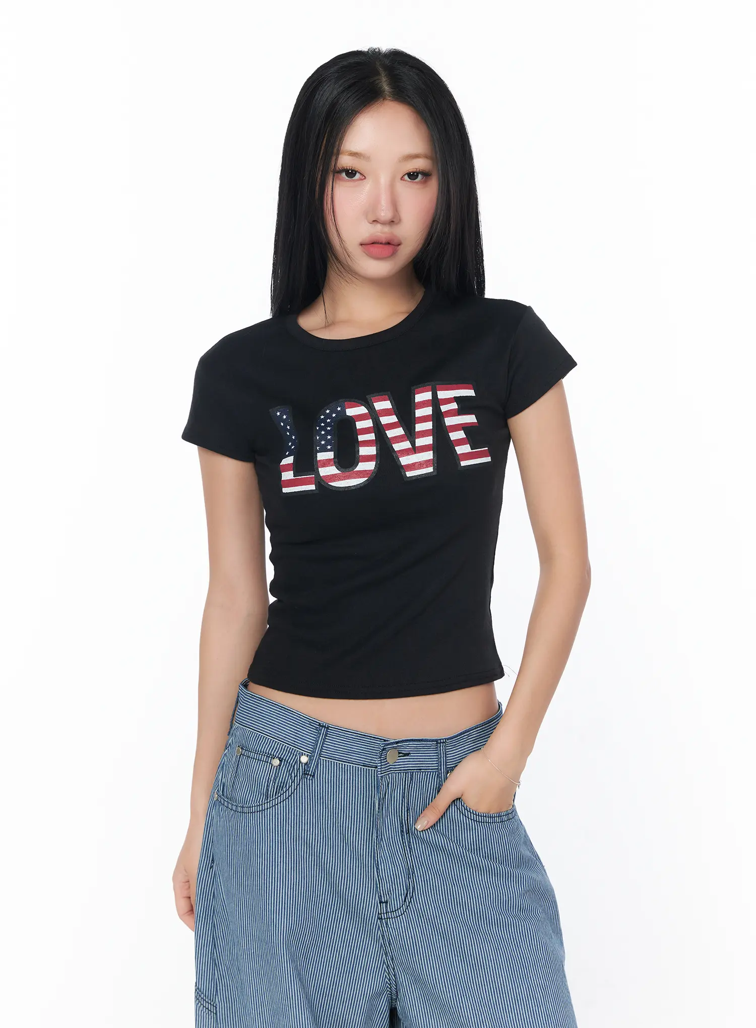 LOVE Graphic T-Shirt CY513 - Image 2