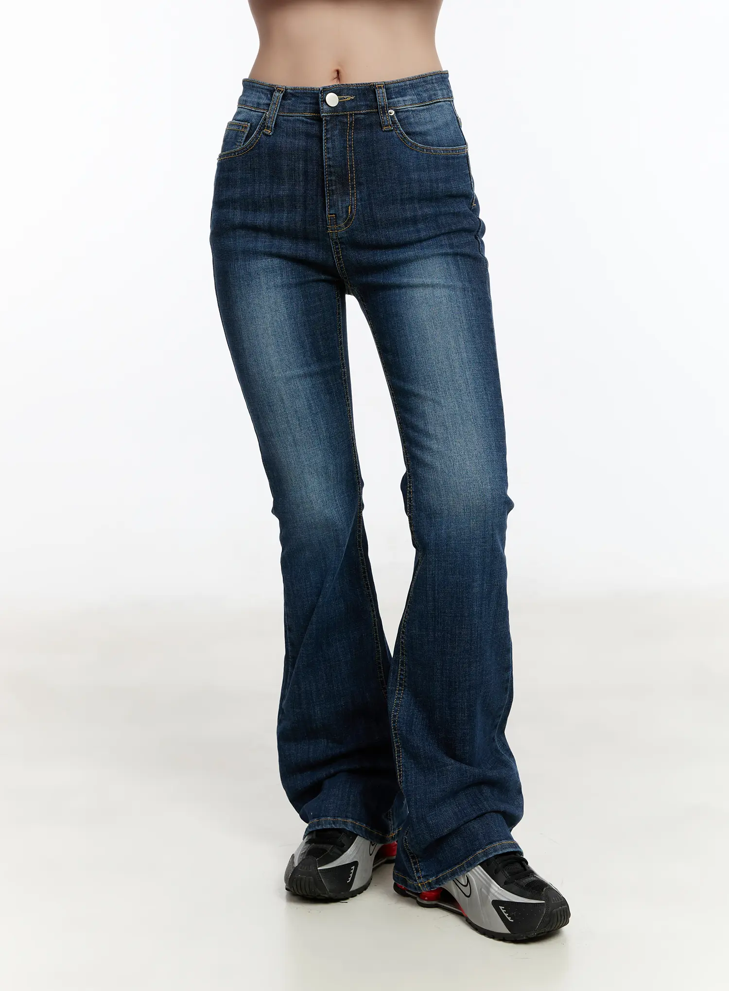 Love High Waist Bootcut Jeans CM511 - Image 10