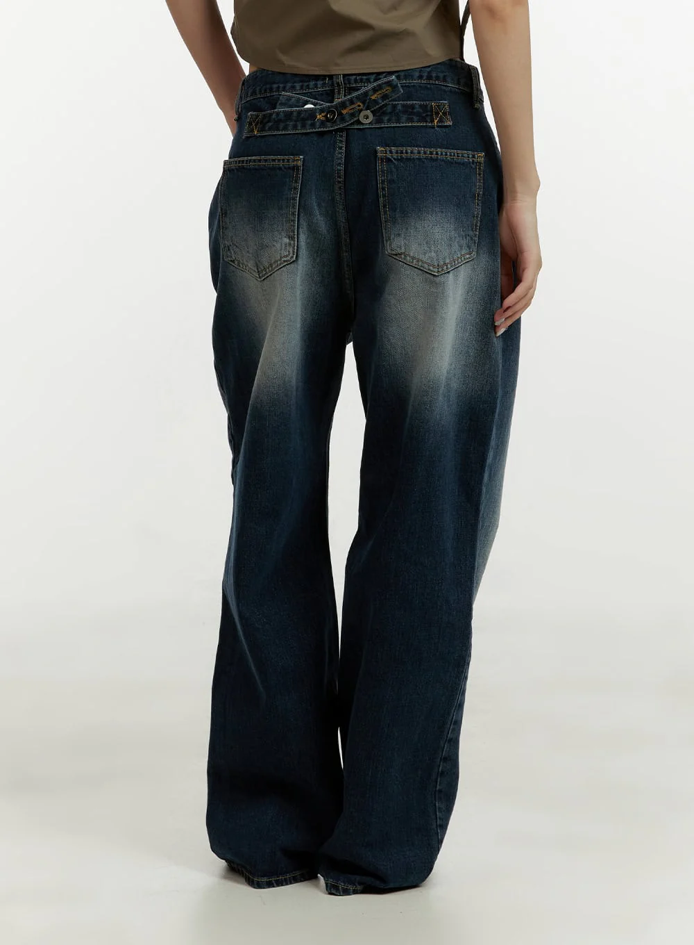 Low Rise Baggy Jeans CY409 - Image 6