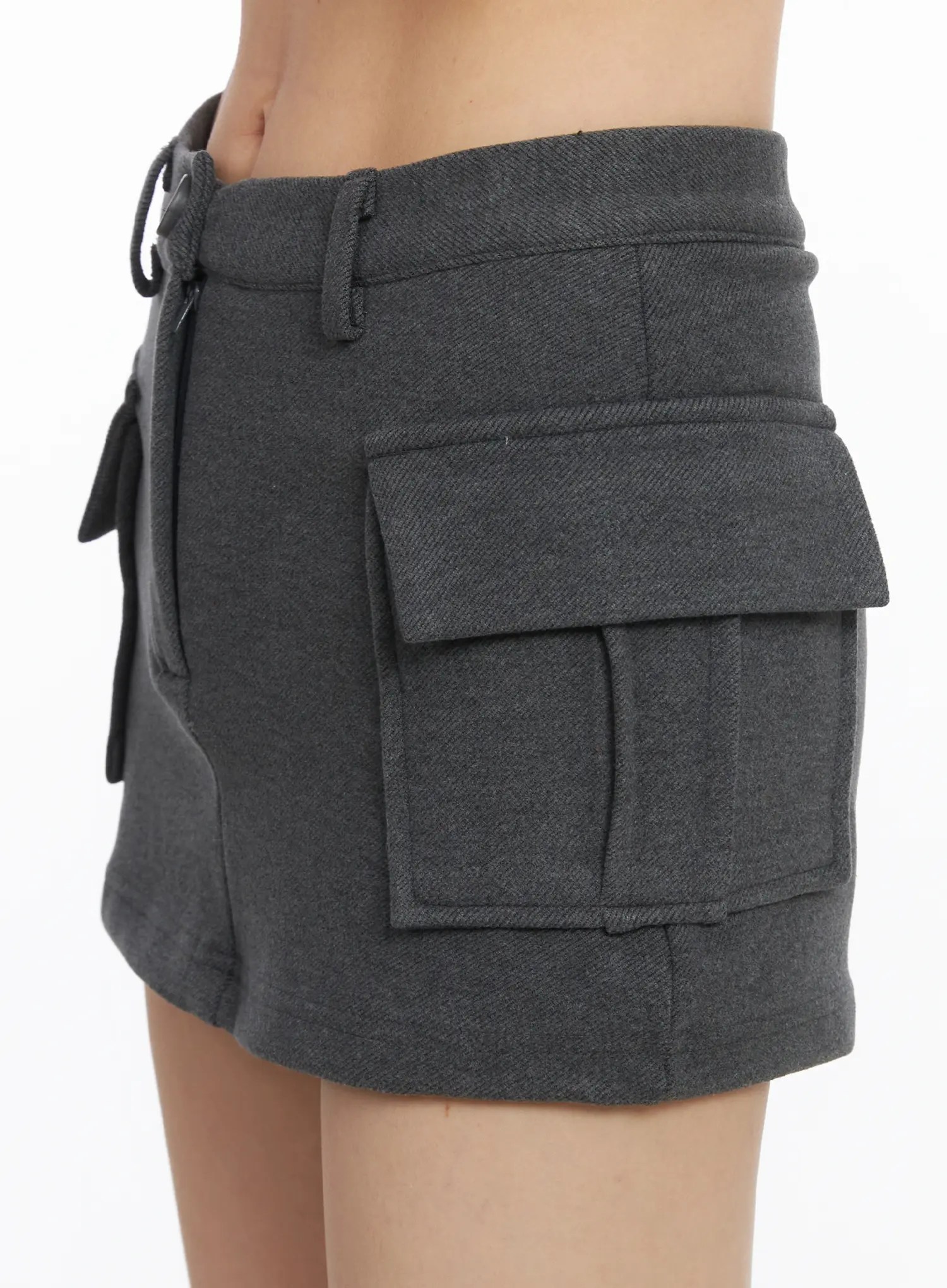 Low-Rise Fleece Skort CJ501 - Image 3