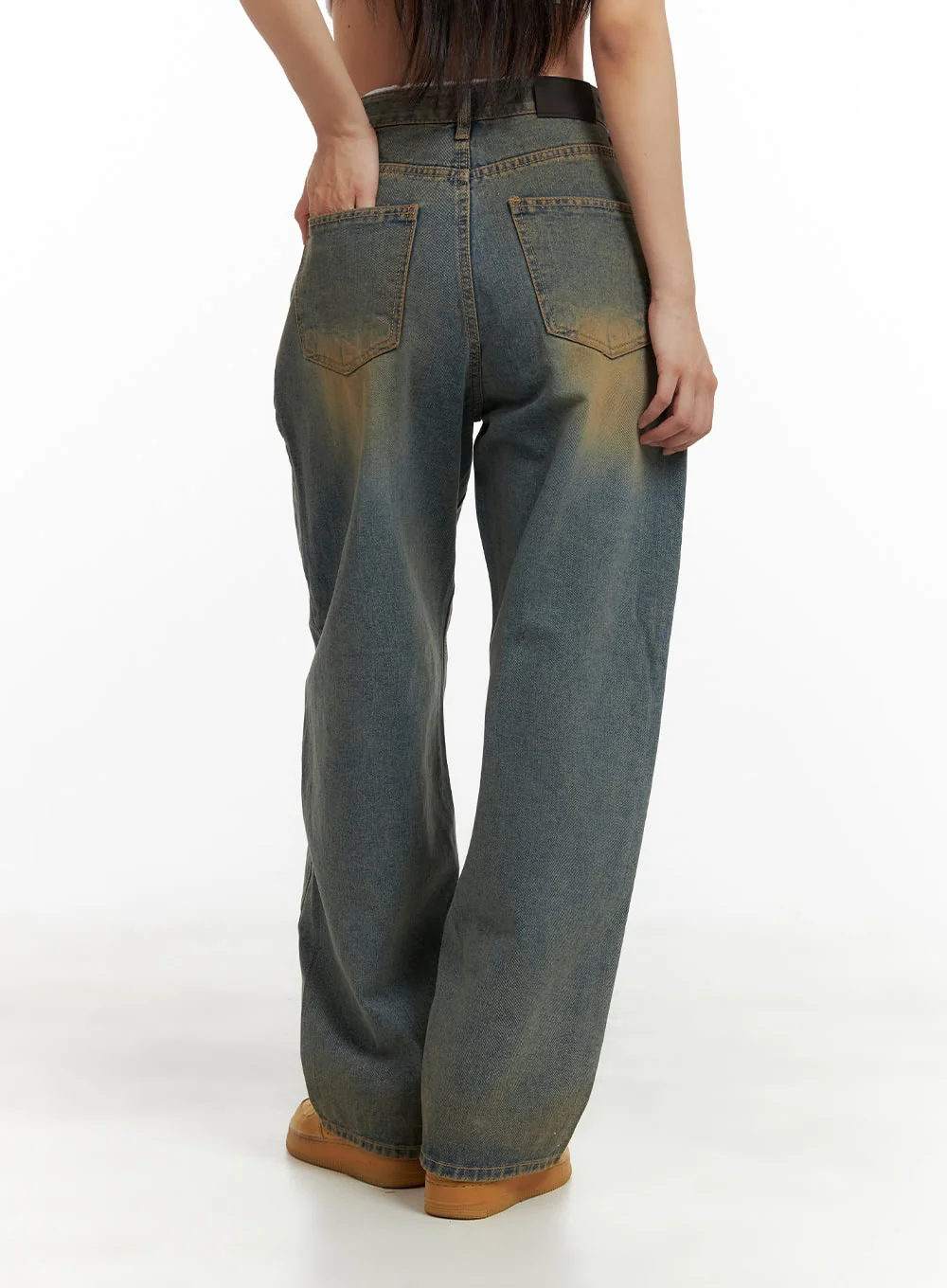 Low Rise Straight Jeans CA424 - Image 7