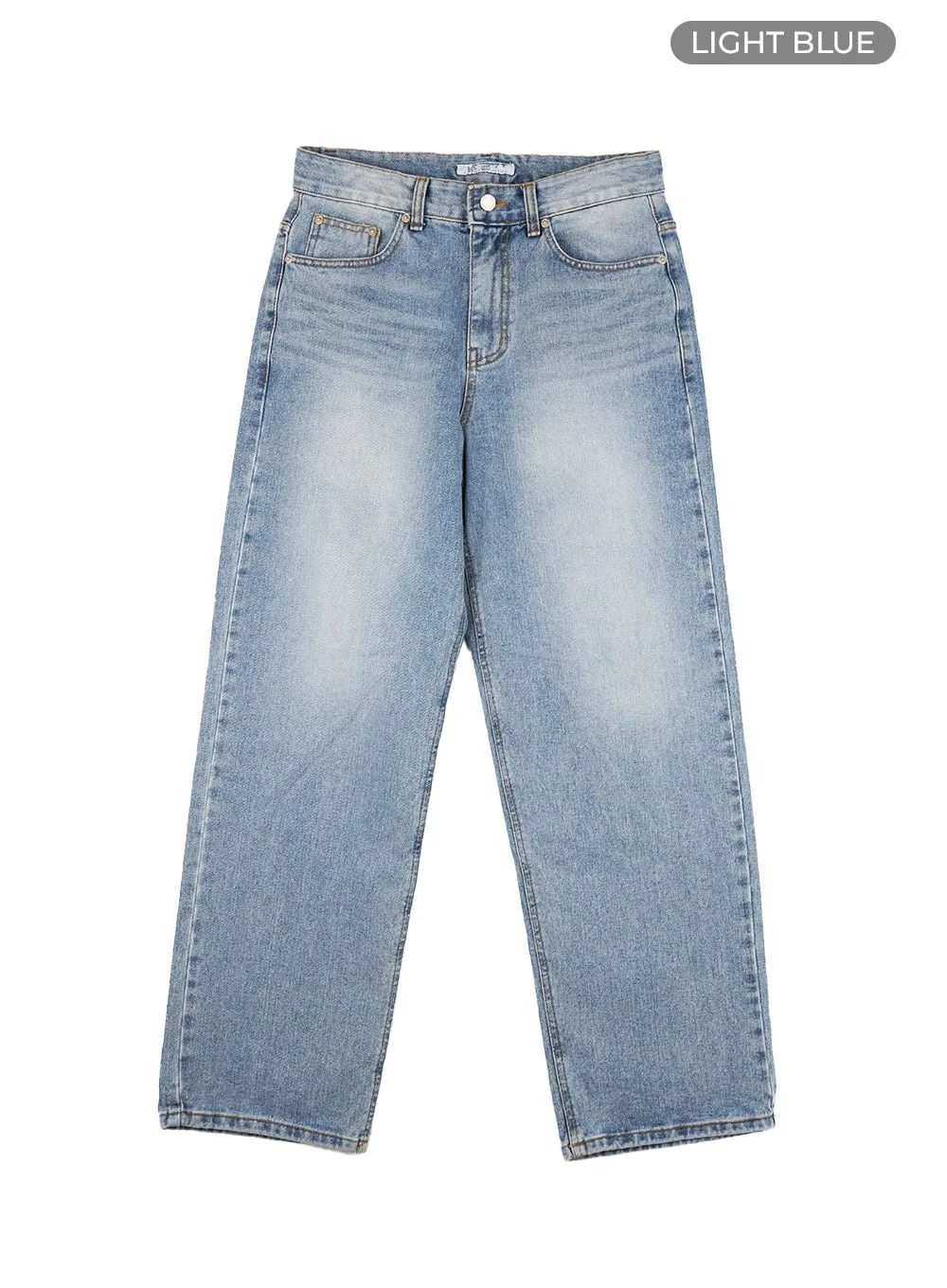 Low Rise Wide Leg Jeans CL415 - Image 9