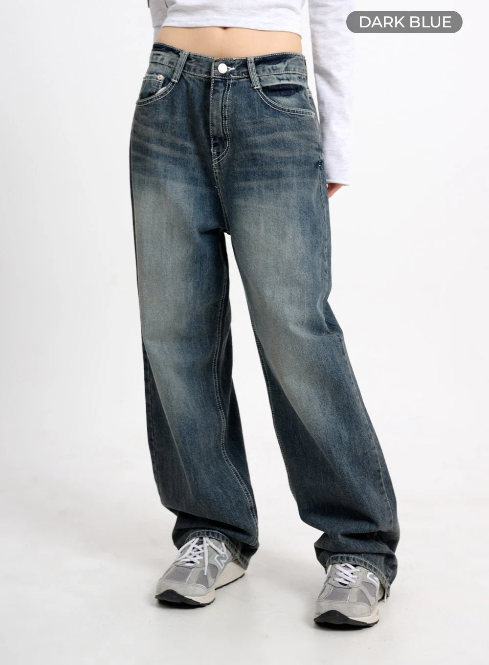 Low Waist Baggy Jeans CM415 - Image 6