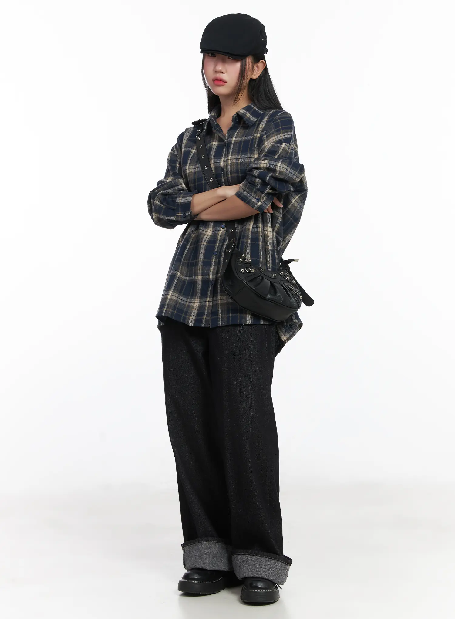 Lyric Fleece Wide Leg Jeans CD529 - Image 2