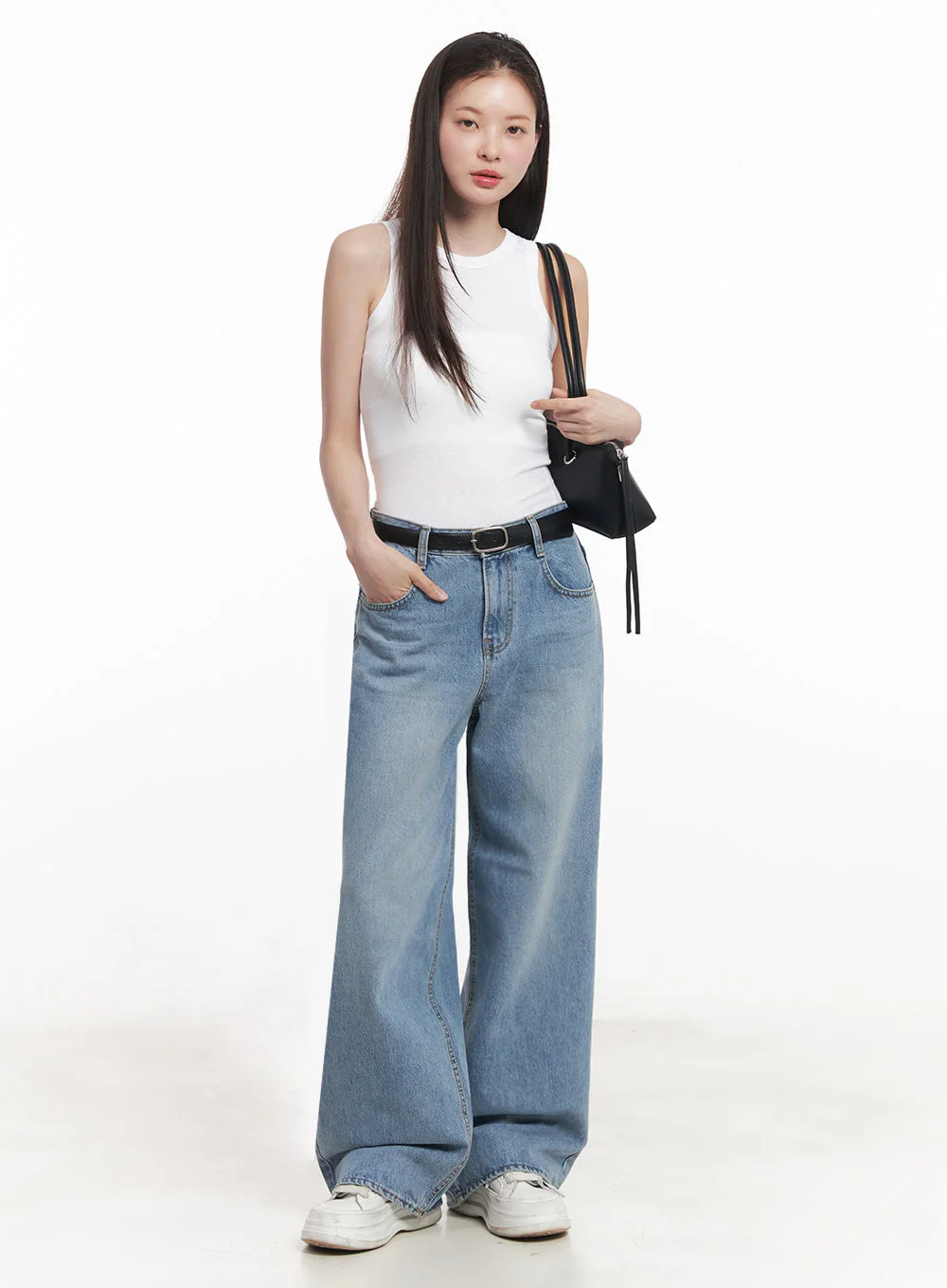 Maiva Wide-Leg Jeans IY509 - Image 12
