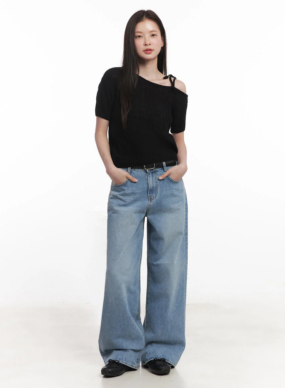 Maiva Wide-Leg Jeans IY509 - Image 2