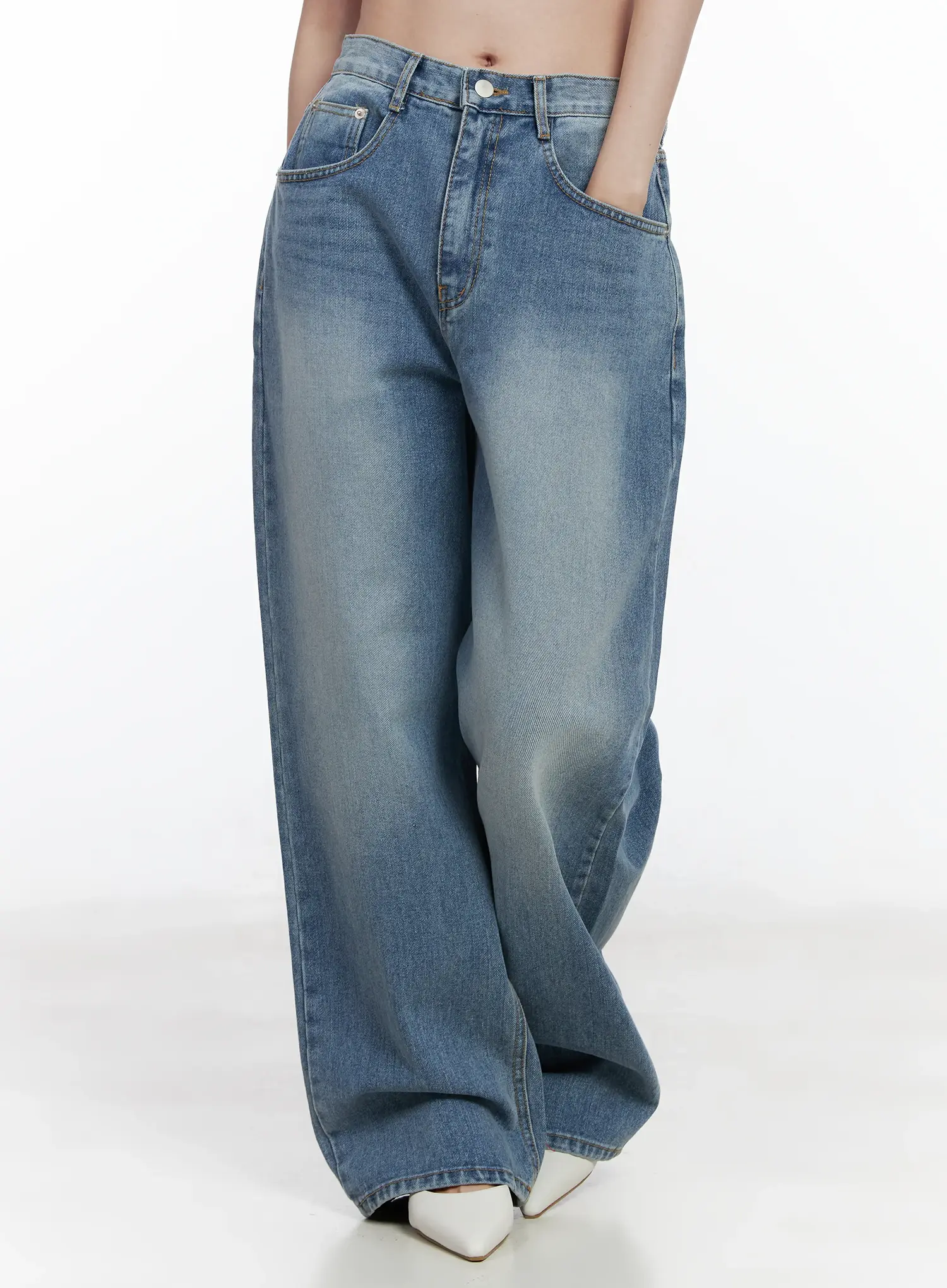 Malani Vintage Wash Jeans IF520 - Image 3