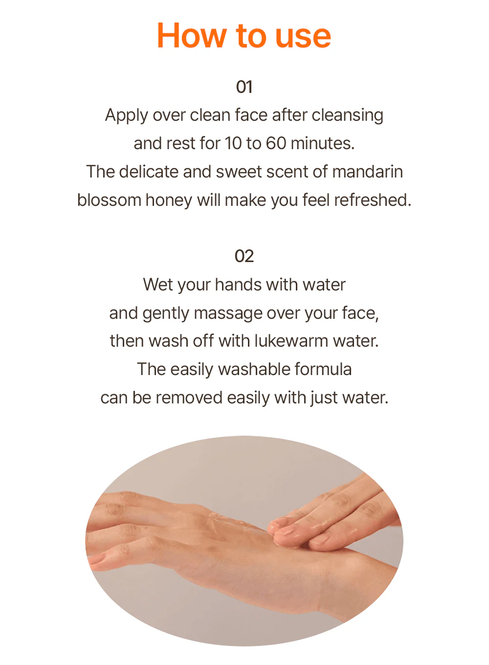 Mandarin Honey Mask (120g) - Image 8