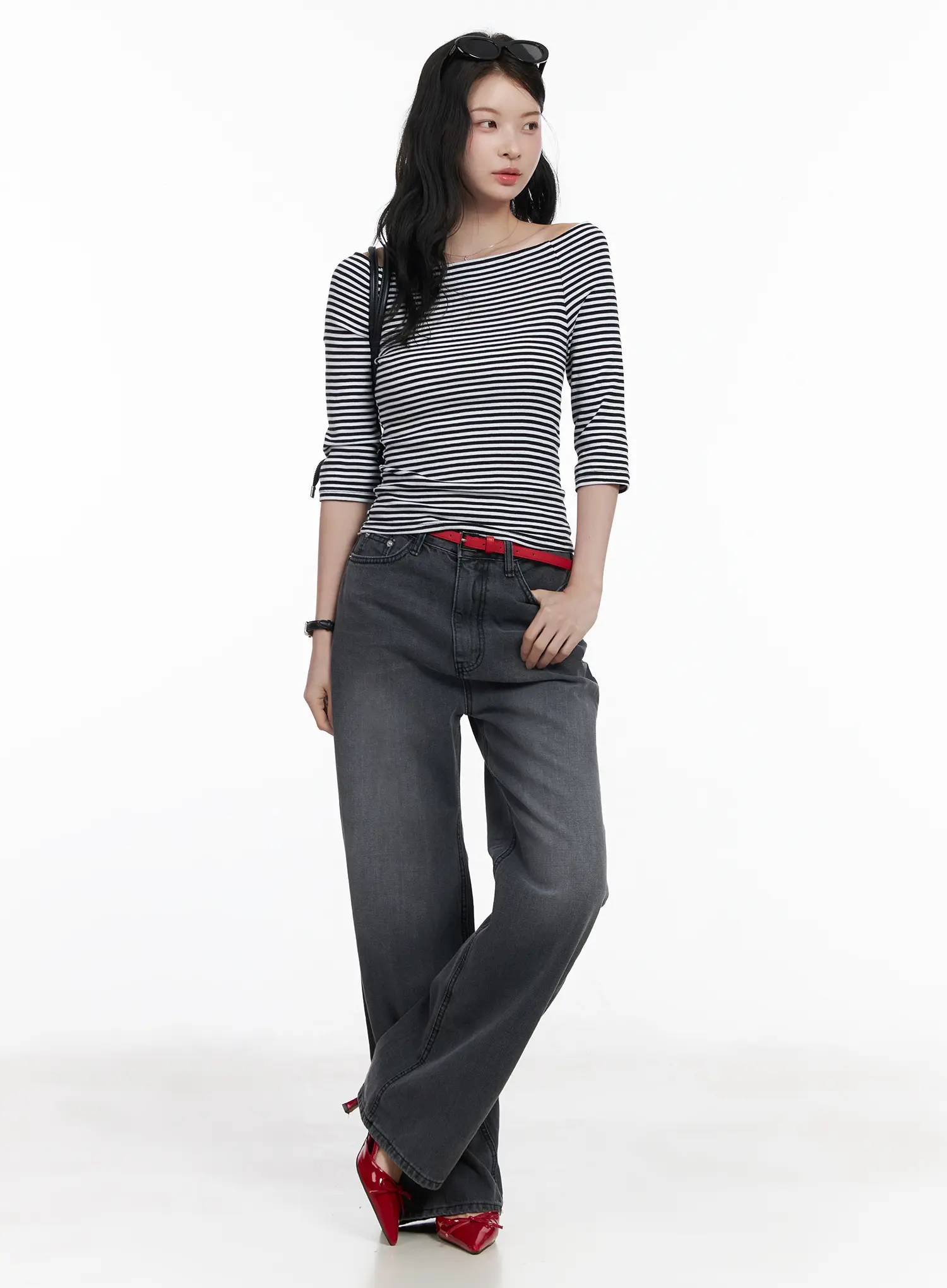 Marriene Classic Straight Leg Jeans CA510