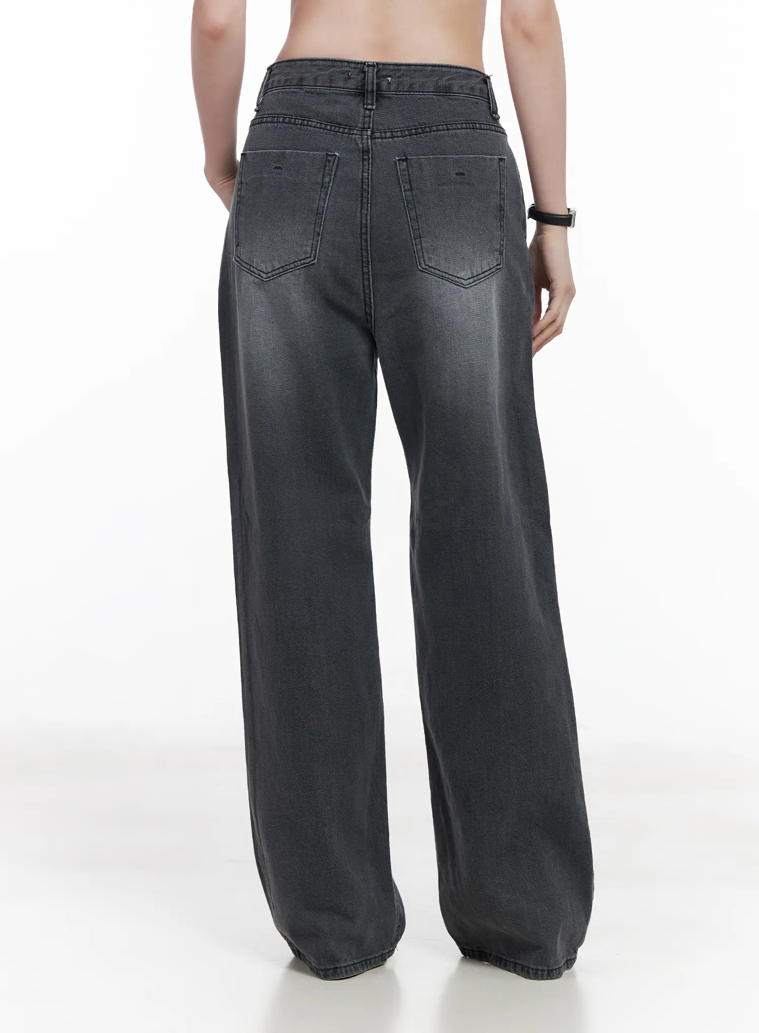 Marriene Classic Straight Leg Jeans CA510 - Image 6